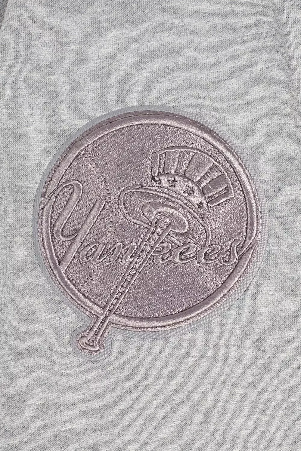 Pro Standard Men's MLB New York Yankees Neutral Drop Shoulder Pullover Hoodie - DK GREY