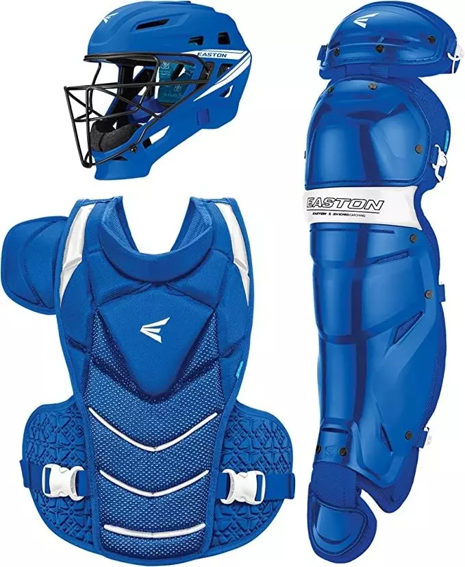 Easton Adult Jen Schroeder The Very Best Catcher's Kit - Royal - ROYAL