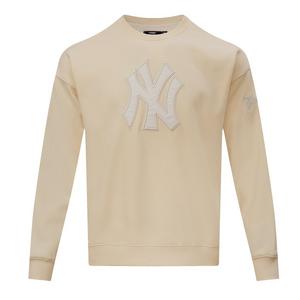 Pro Standard Men's MLB New York Yankees Neutral Drop Shoulder Fleece Crewneck