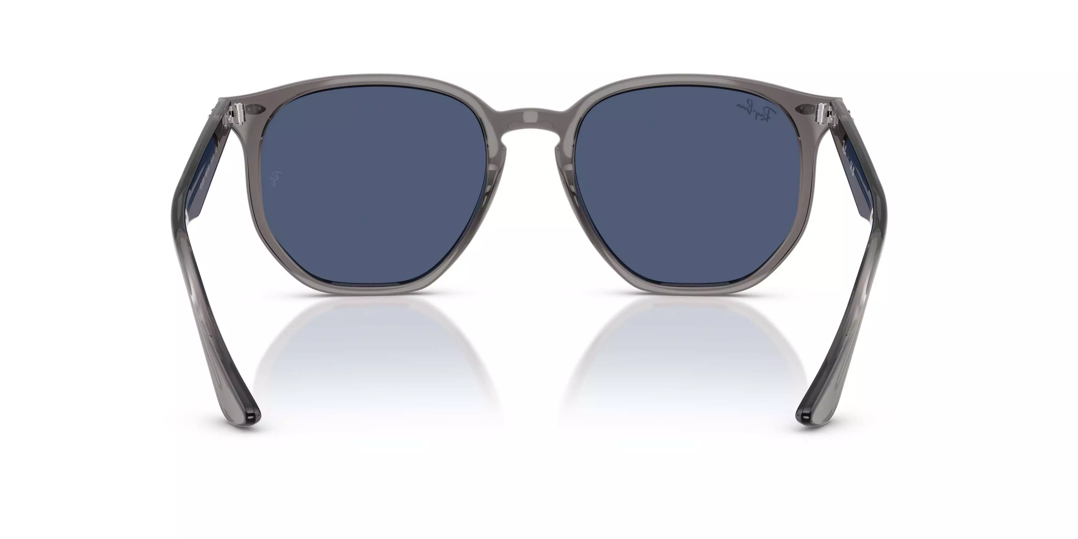 Ray-Ban RB4306 Dark Blue Sunglasses &ndash; Matte Opal Grey - GREY/BLUE