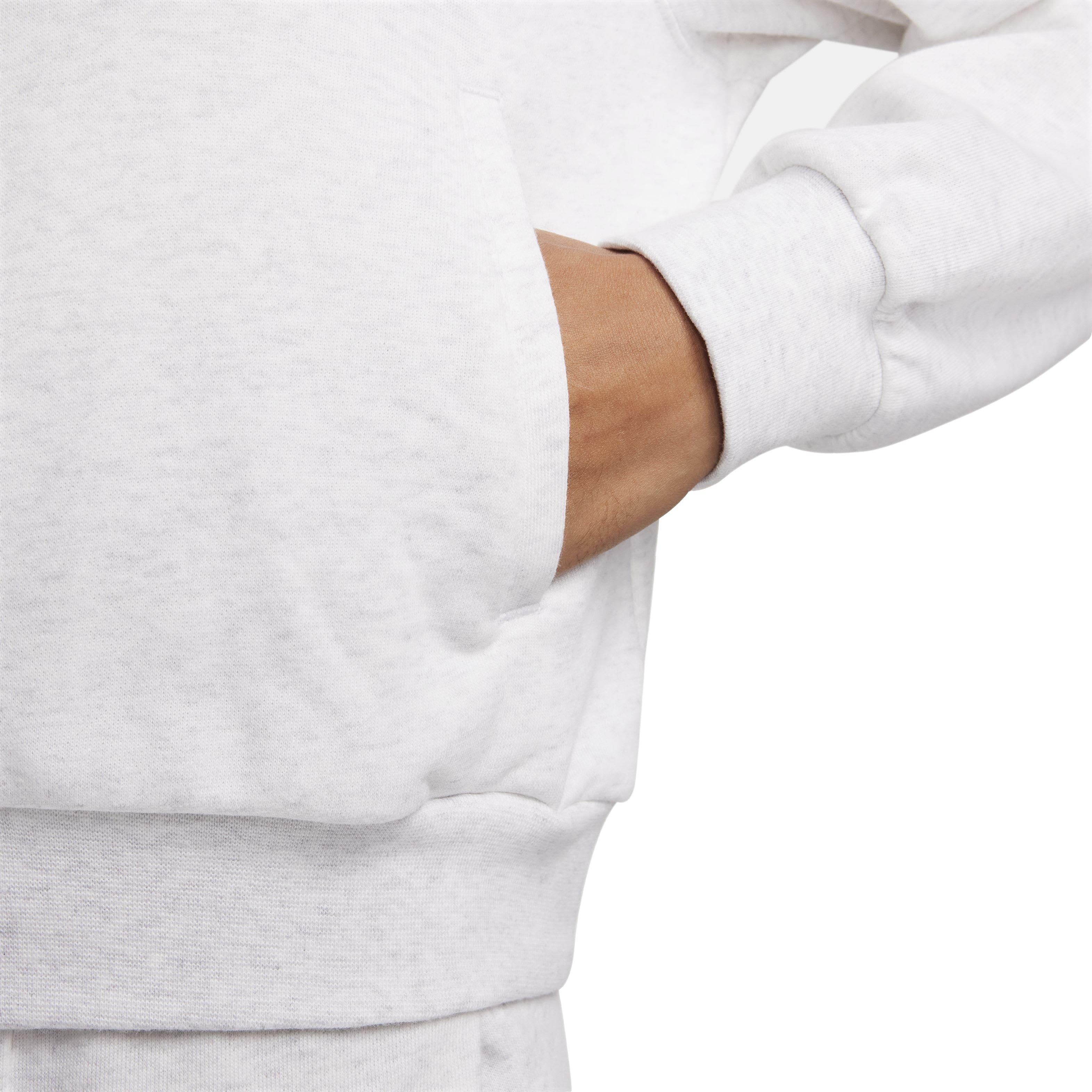 Nike Women's Sportswear Chill Loose Full-Zip French Terry Hoodie - WHITE Thumbnail View 6
