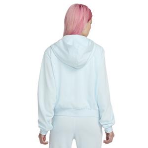 Nike Women's Sportswear Chill Loose Full-Zip French Terry Hoodie - BLUE