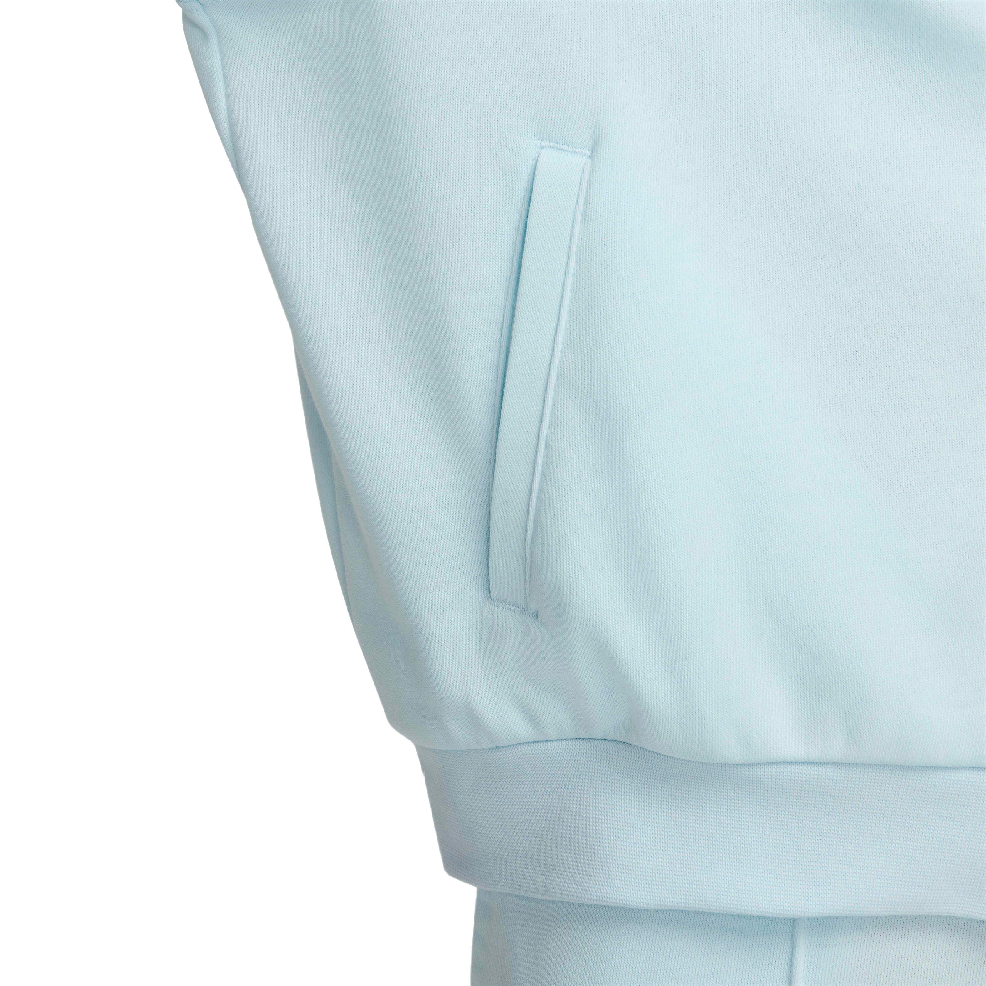 Nike Women's Sportswear Chill Loose Full-Zip French Terry Hoodie - BLUE