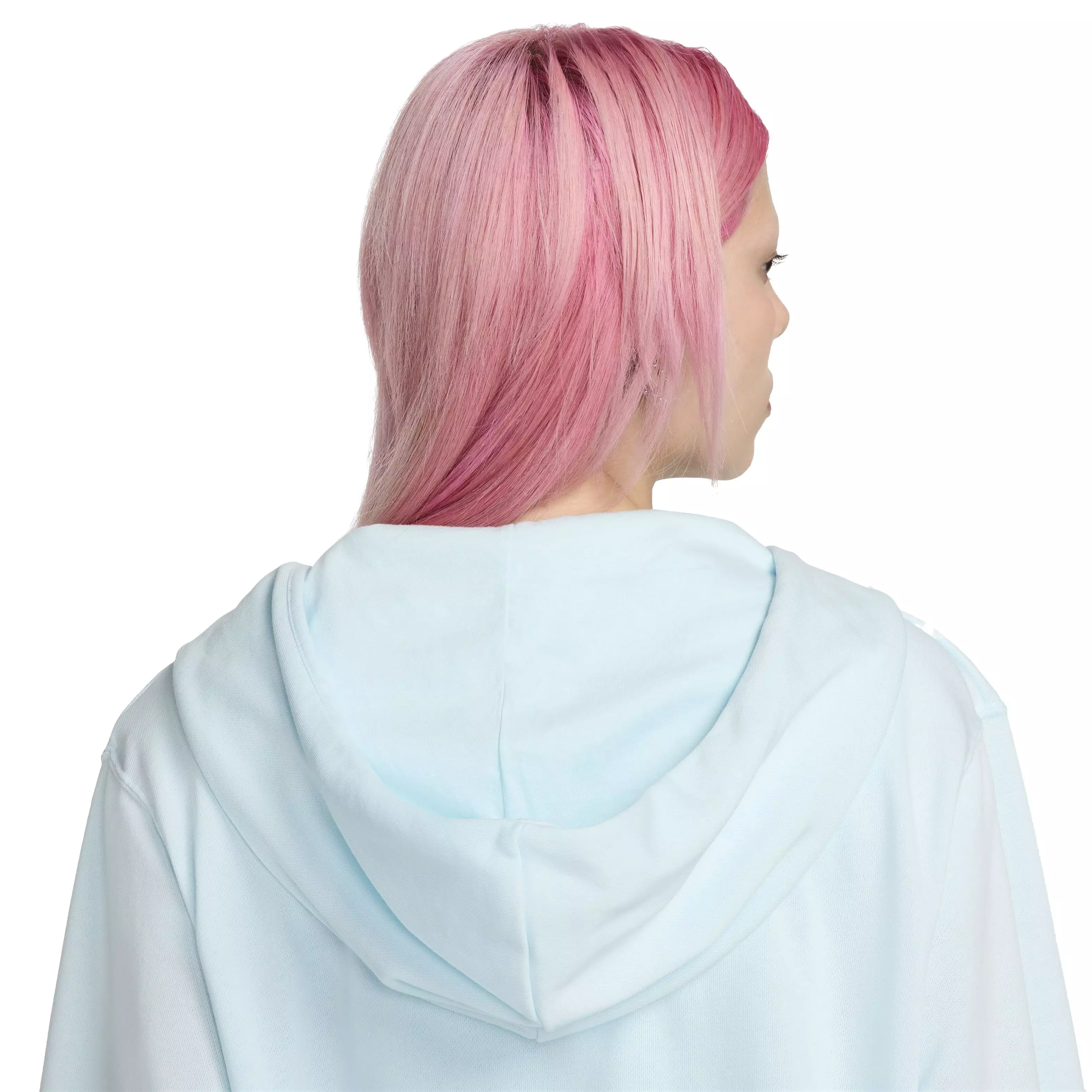 Nike Women's Sportswear Chill Loose Full-Zip French Terry Hoodie - BLUE