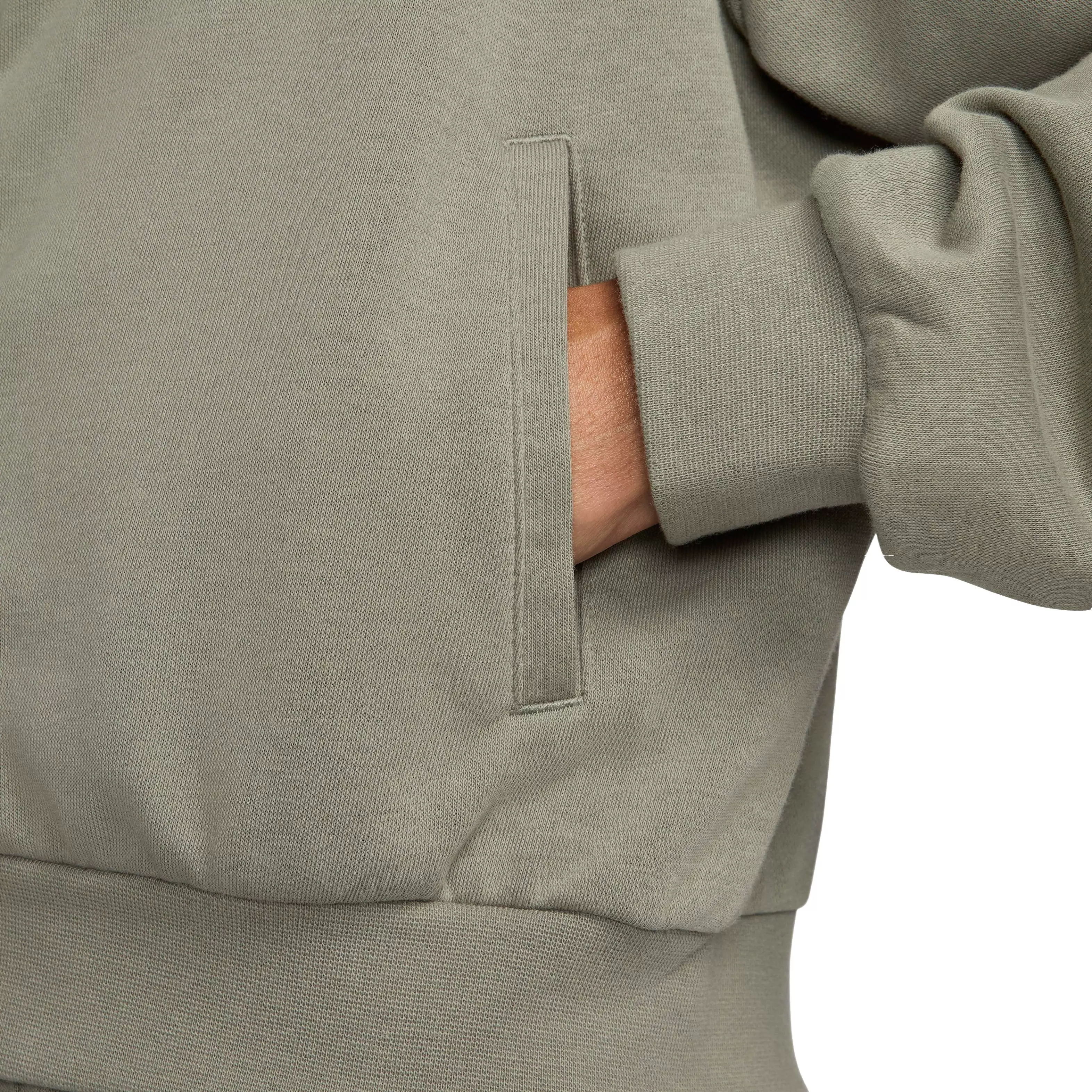 Nike Women's Sportswear Chill Loose Full-Zip French Terry Hoodie - GREEN