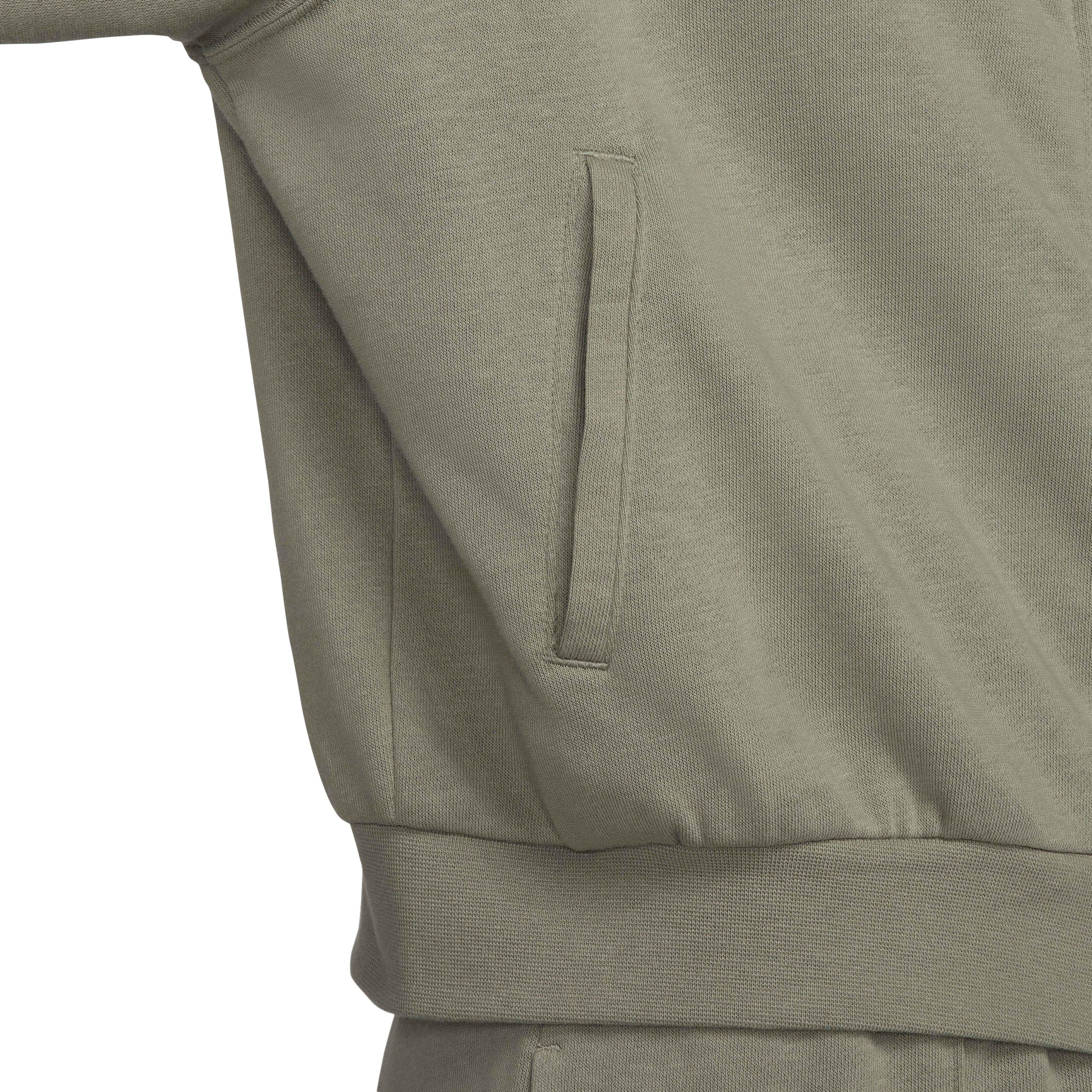 Nike Women's Sportswear Chill Loose Full-Zip French Terry Hoodie - GREEN Thumbnail View 7