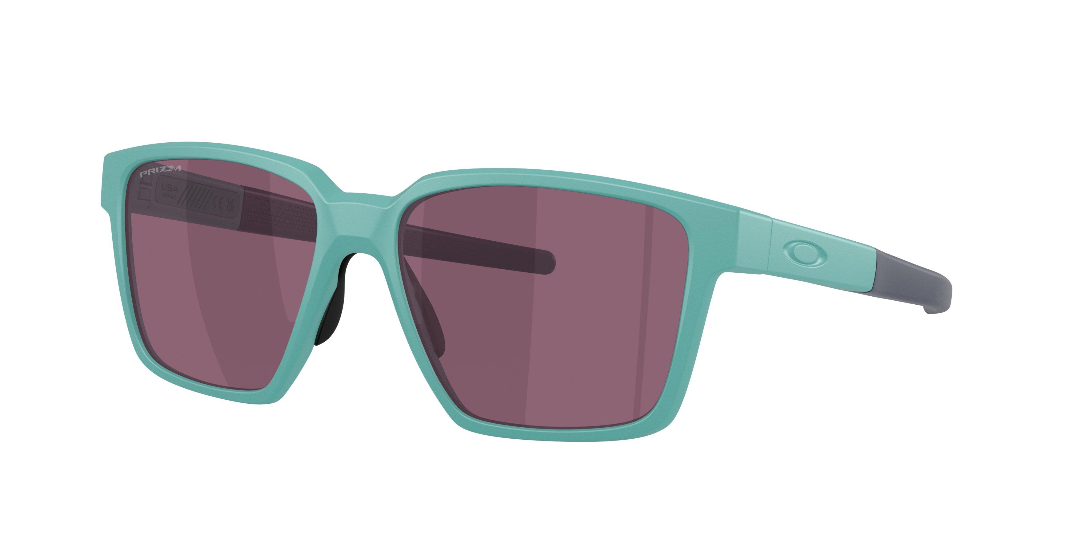 Oakley Actuator SQ Prizm Road Black Sunglasses - Matte Pacific - BLUE Thumbnail View 1