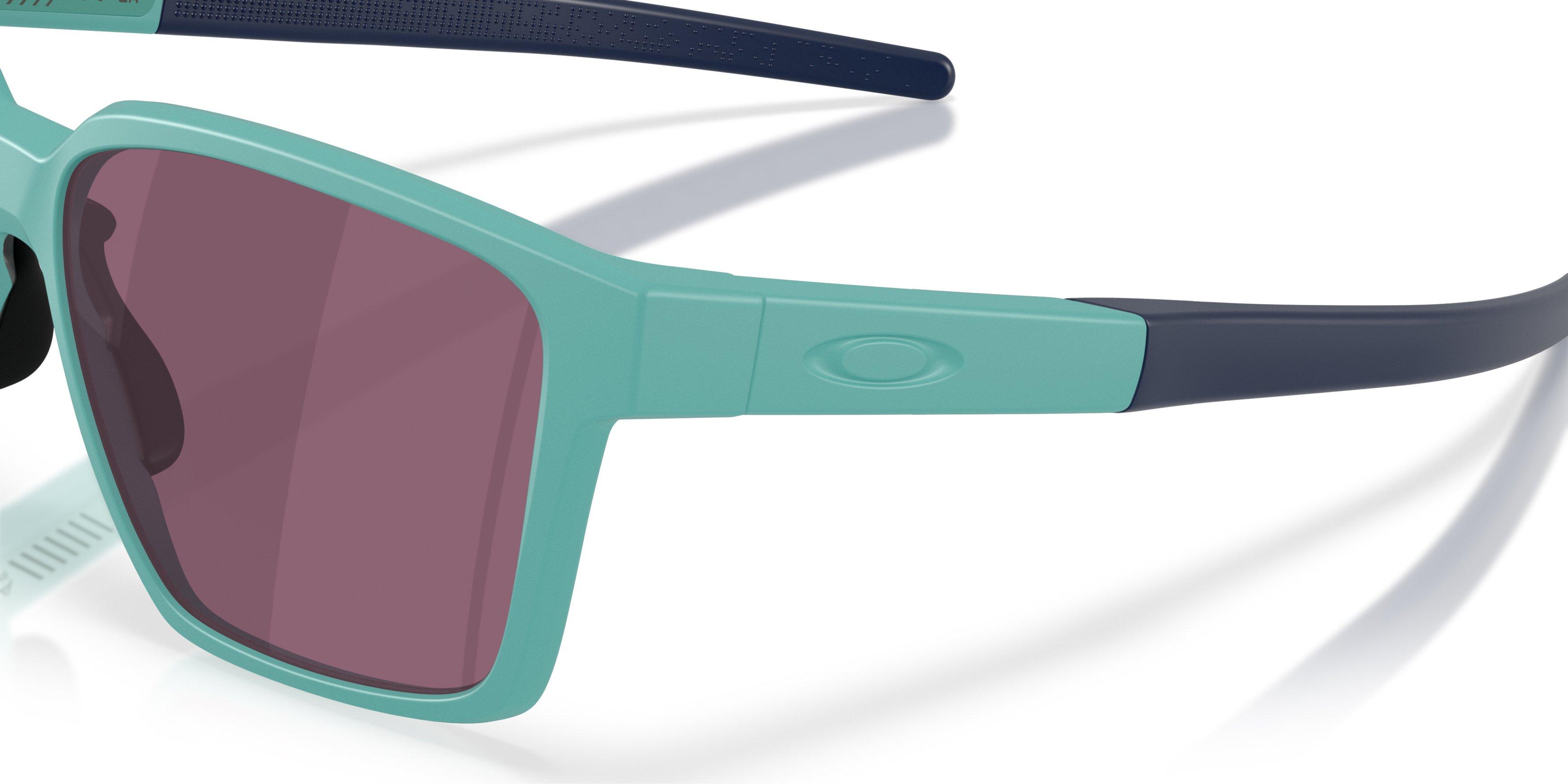 Oakley Actuator SQ Prizm Road Black Sunglasses - Matte Pacific - BLUE Thumbnail View 5