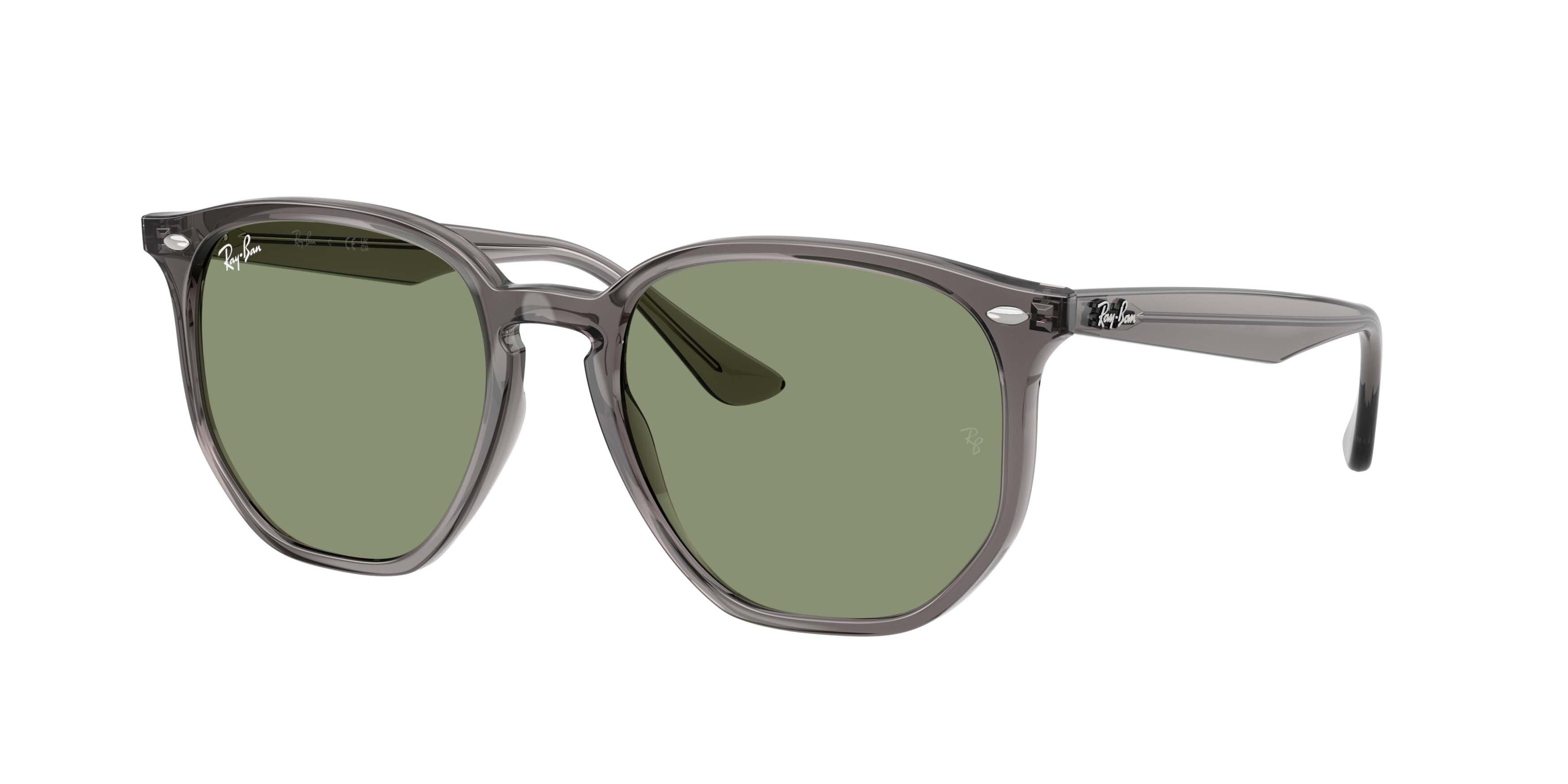 Ray-Ban RB4306 Green Sunglasses &ndash; Matte Opal Grey - GREY/GREEN Thumbnail View 1