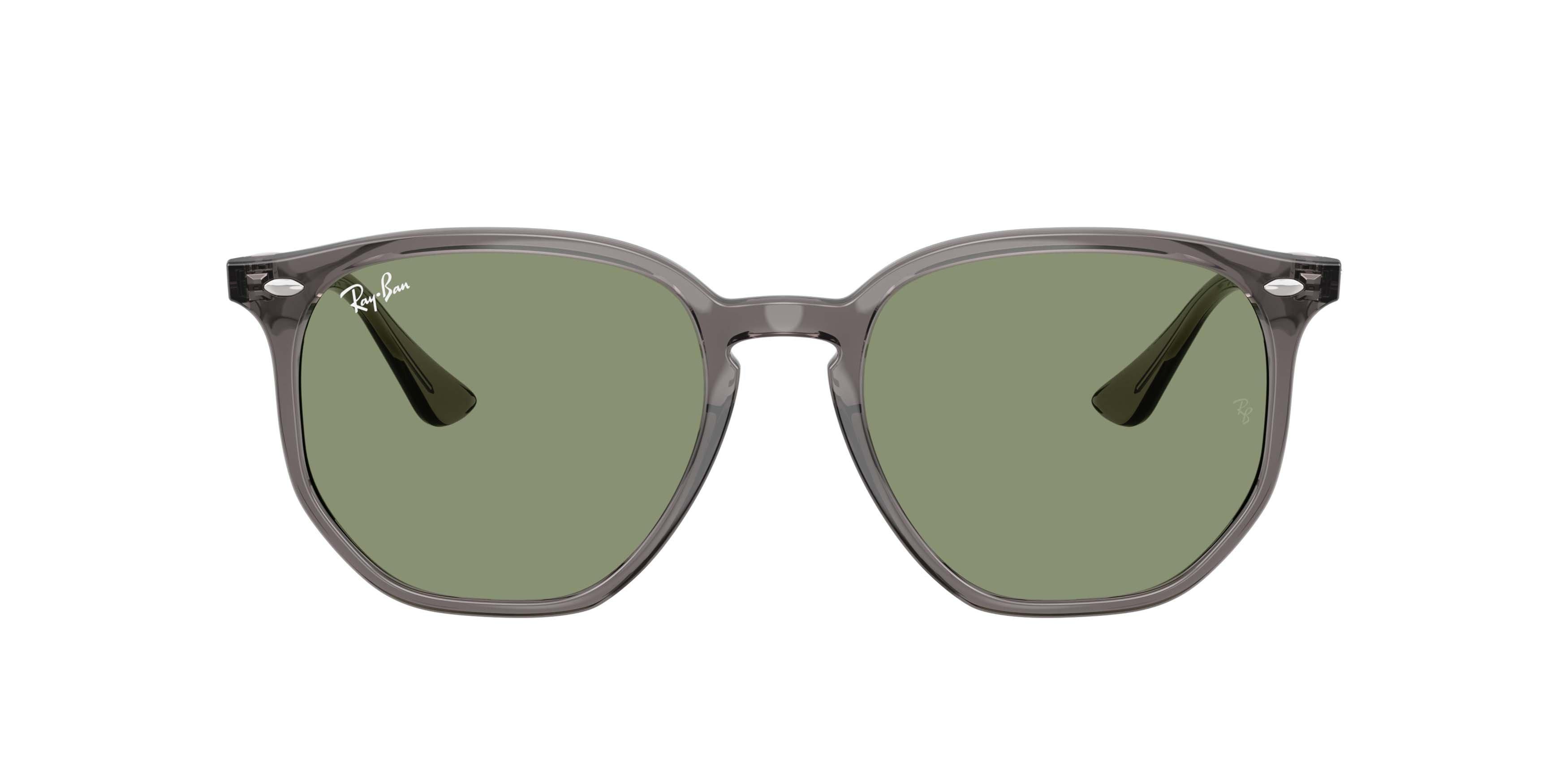 Ray-Ban RB4306 Green Sunglasses &ndash; Matte Opal Grey - GREY/GREEN Thumbnail View 2