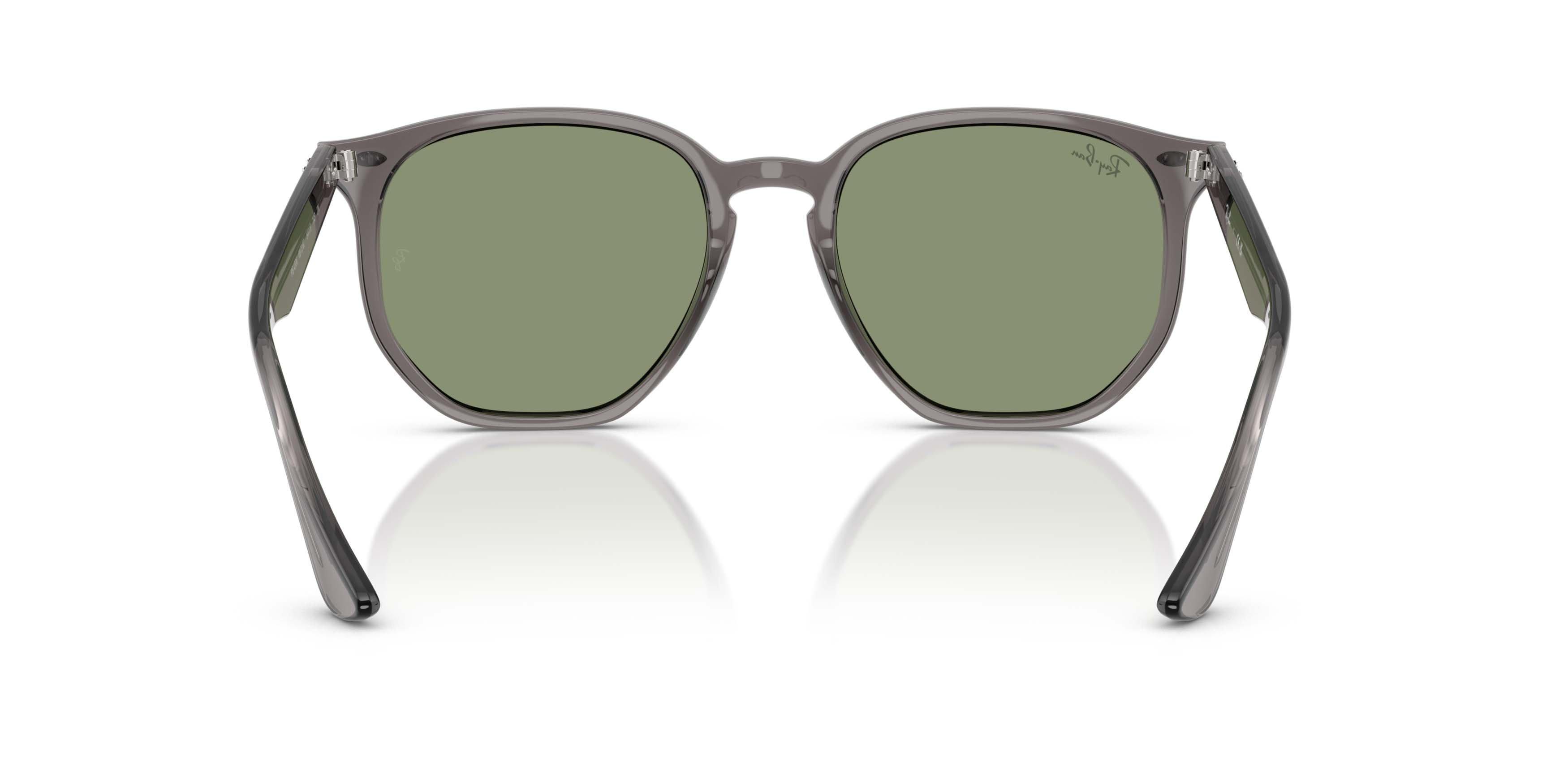 Ray-Ban RB4306 Green Sunglasses &ndash; Matte Opal Grey - GREY/GREEN Thumbnail View 4