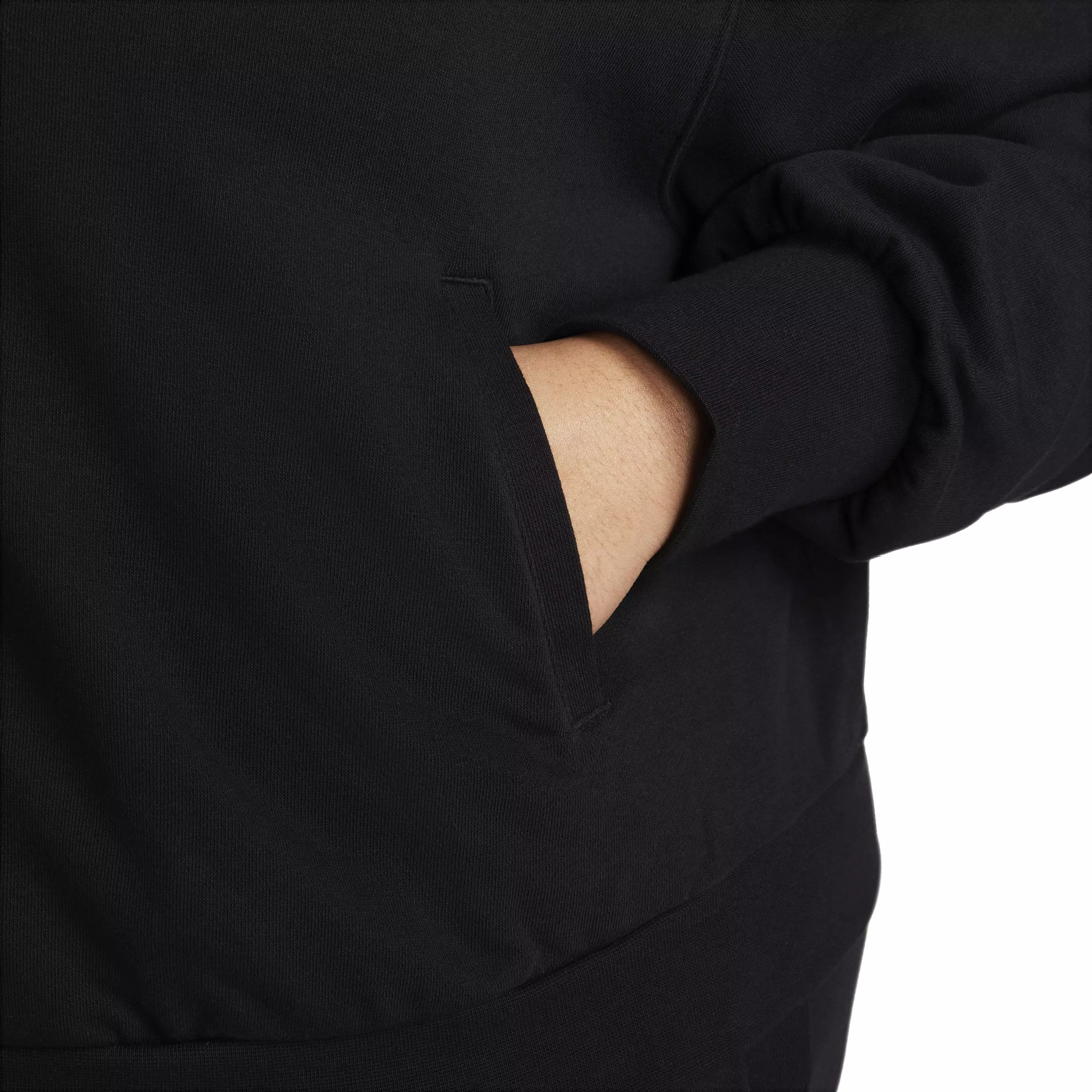 Nike Women's Sportswear Chill Full-Zip French Terry Jacket - BLACK