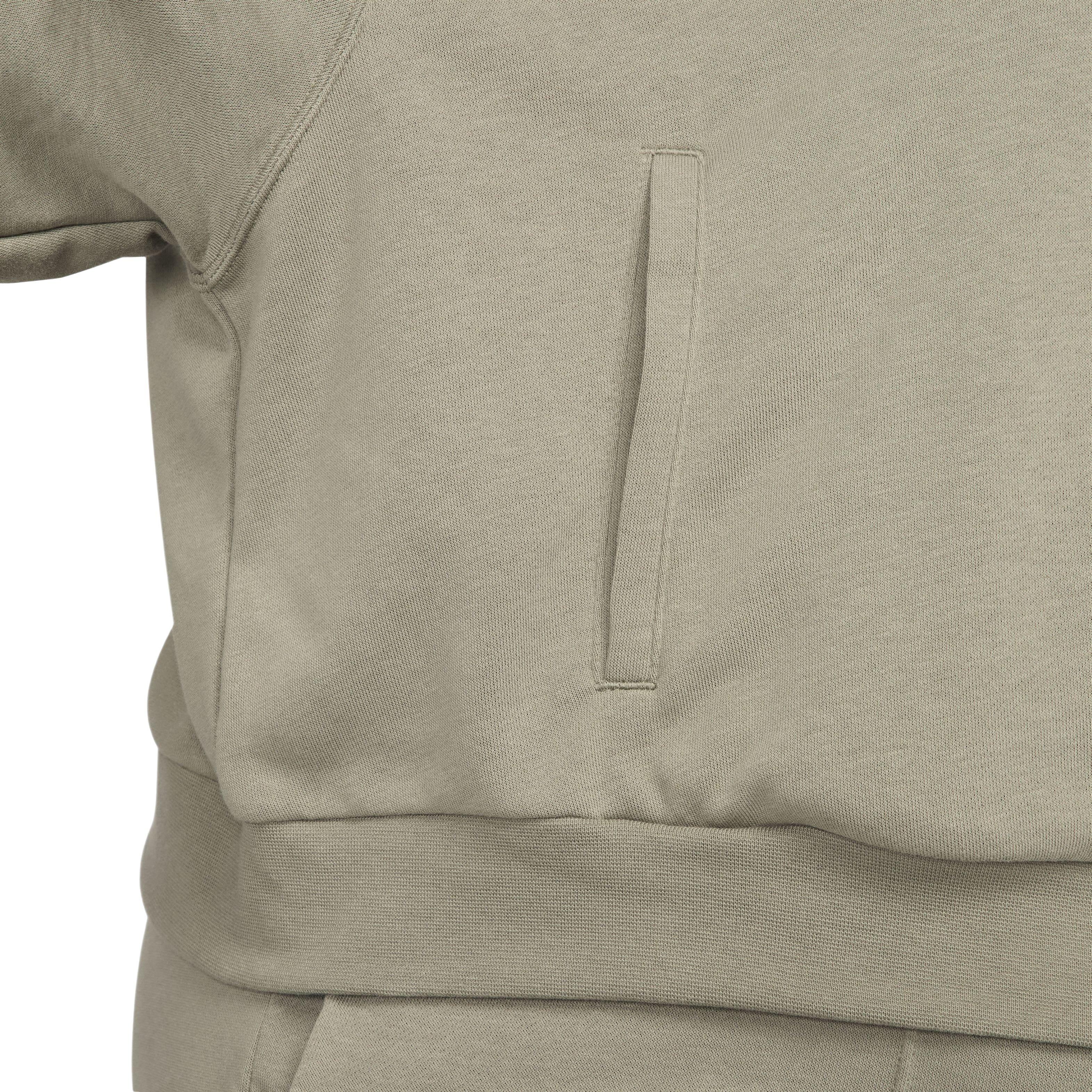 Nike Women's Sportswear Chill Full-Zip French Terry Jacket - LT ARMY GREEN Thumbnail View 7