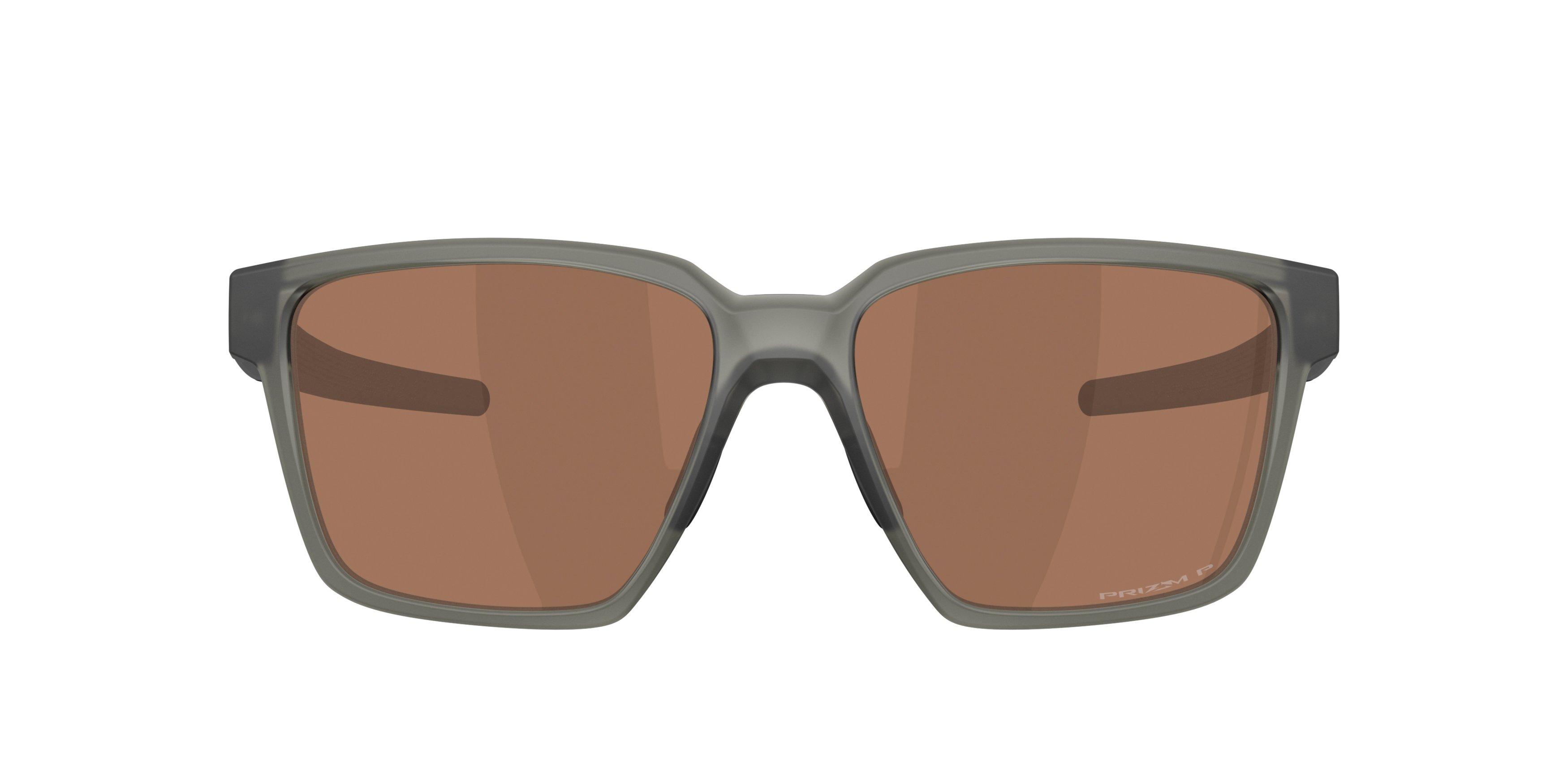 Oakley Actuator SQ Prizm 24K Polarized Sunglasses - Matte Olive Ink - GREEN/BROWN Thumbnail View 3
