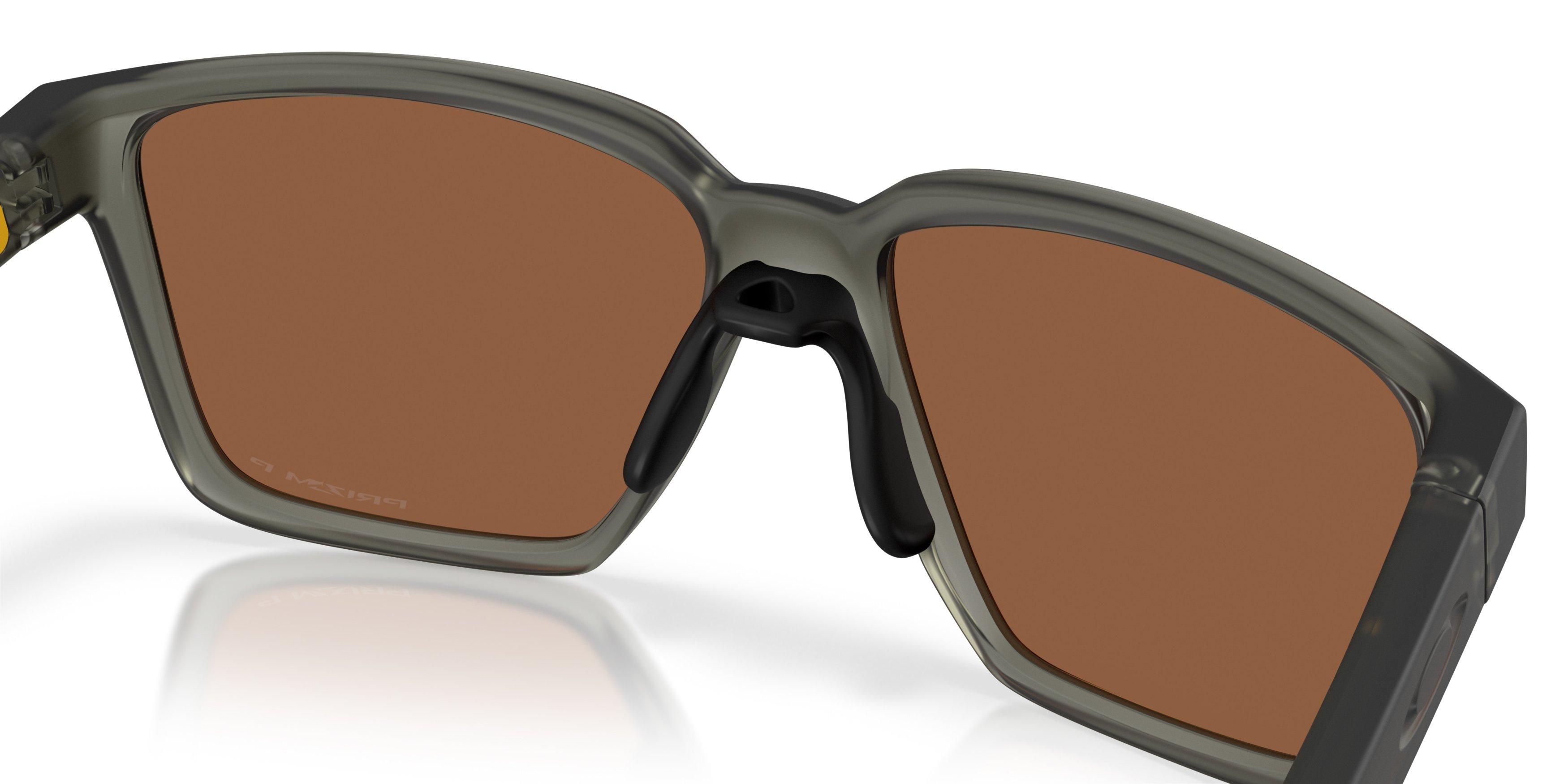 Oakley Actuator SQ Prizm 24K Polarized Sunglasses - Matte Olive Ink - GREEN/BROWN Thumbnail View 6