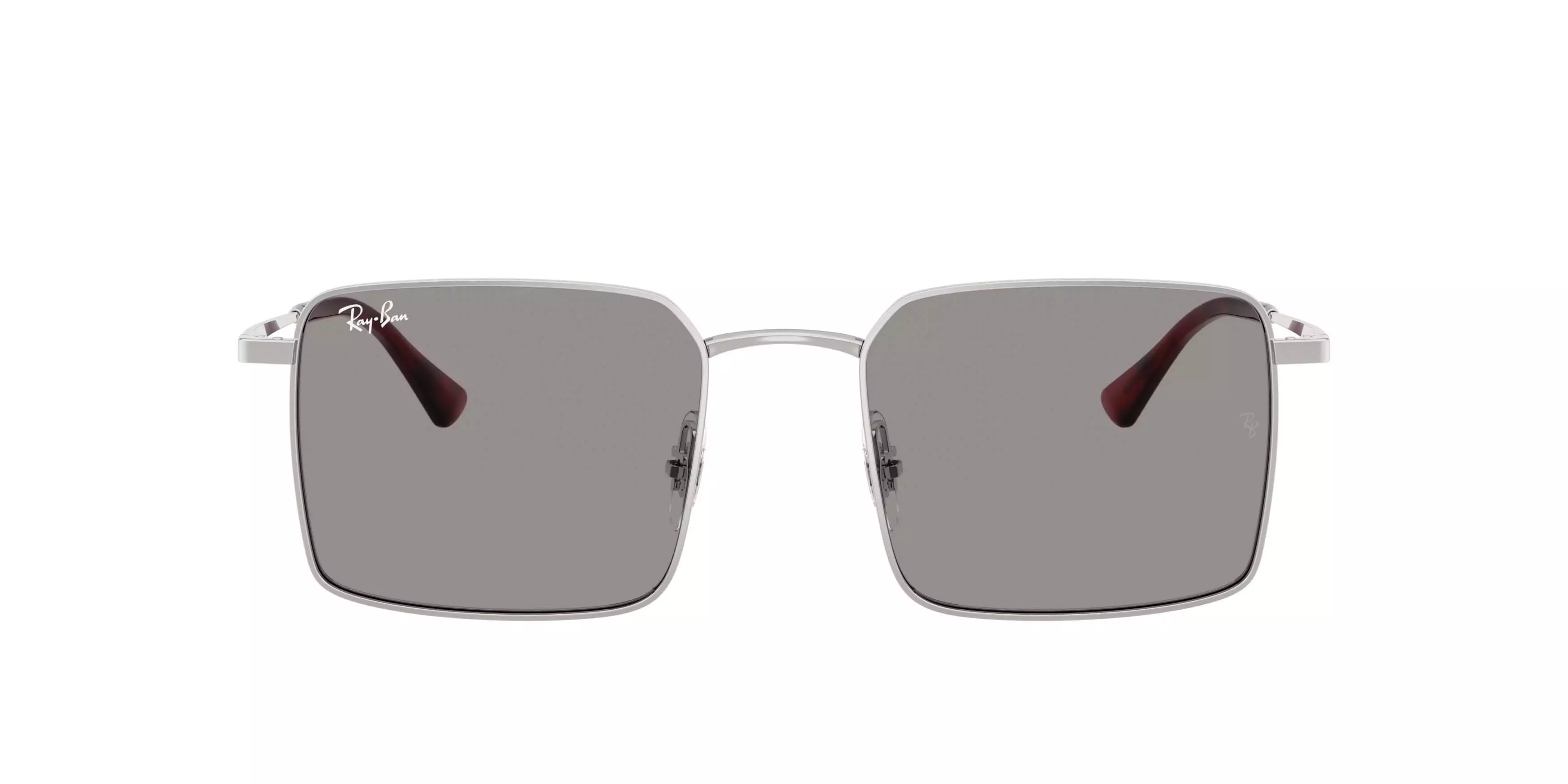 Ray-Ban Idan Bio-Based Grey Sunglasses &ndash; Polished Silver - SILVER