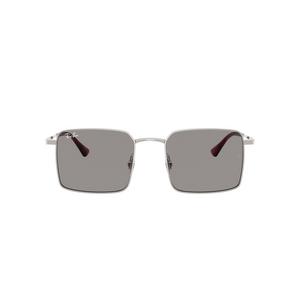 Ray-Ban Idan Bio-Based Grey Sunglasses &ndash; Polished Silver
