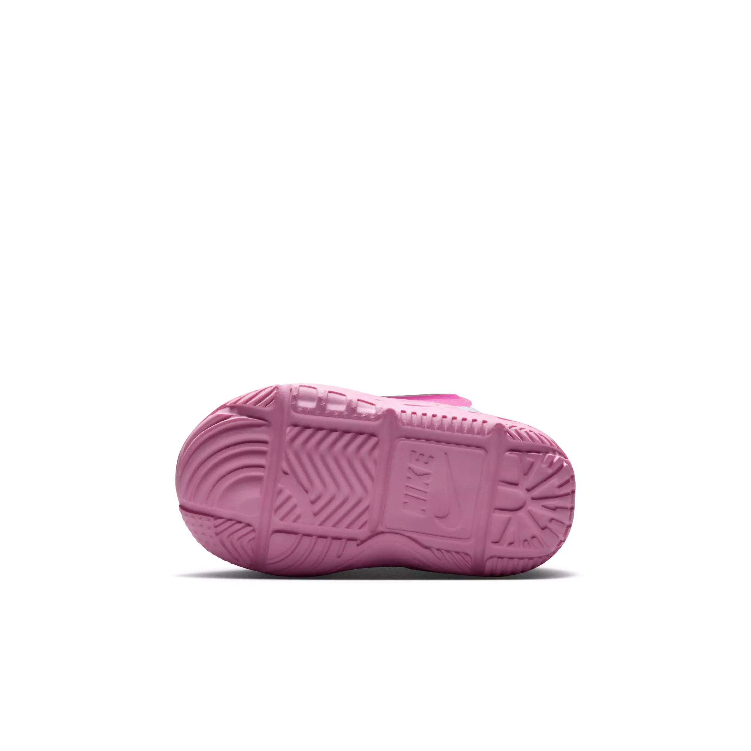 Nike Team Hustle D 12 "White/Pink Rise/Playful Pink/Black" Infant Girls' Basketball Shoe - WHITE/PINK/PINK/BLACK
