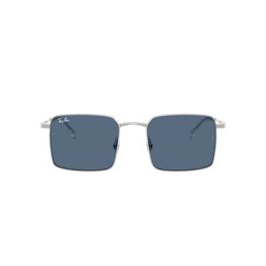 Ray-Ban Idan Bio-Based Dark Blue Sunglasses &ndash; Polished Silver
