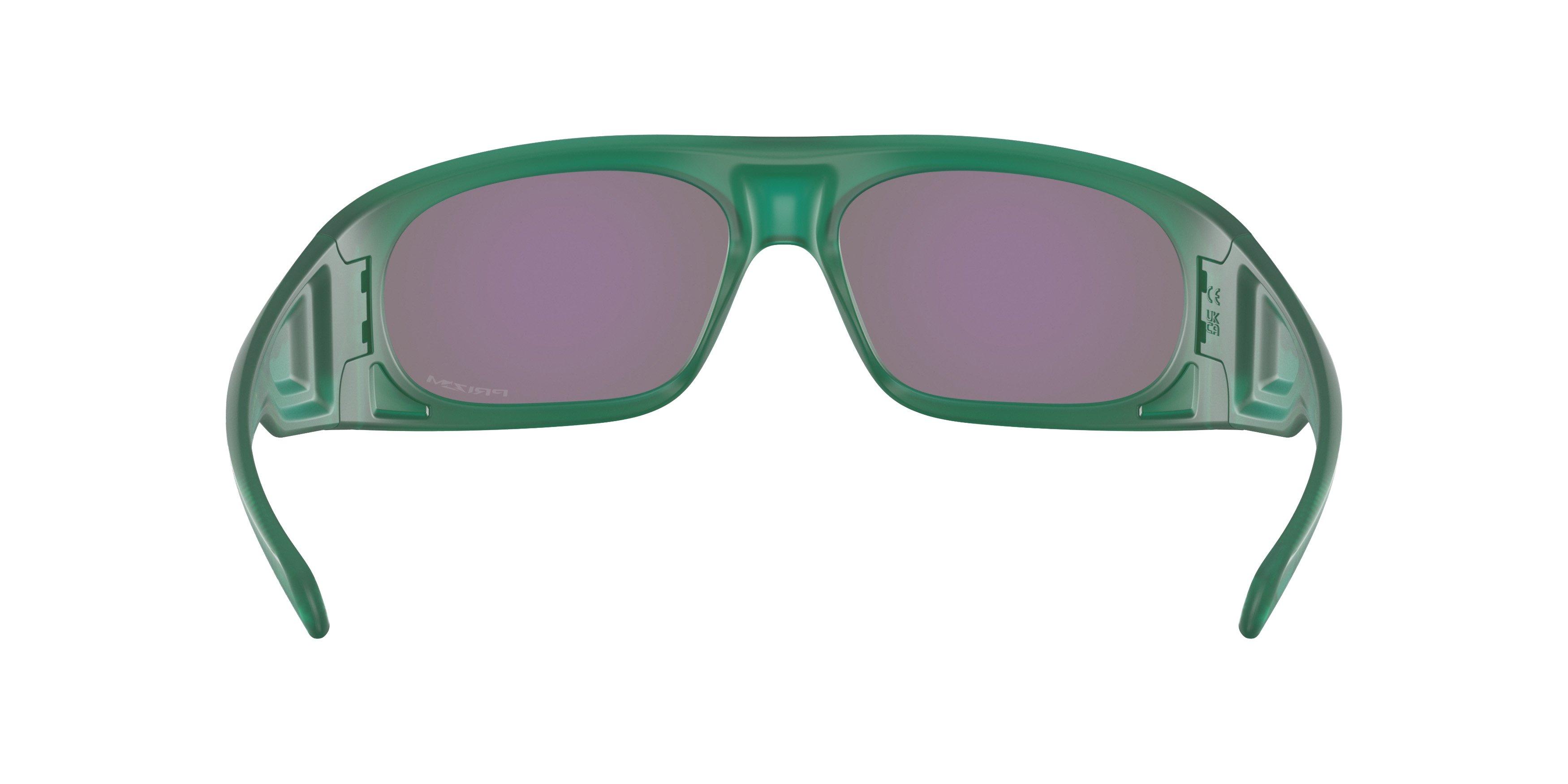 Oakley Belleville Prizm Jade Sunglasses - Transparent Viridian - GREEN Thumbnail View 2