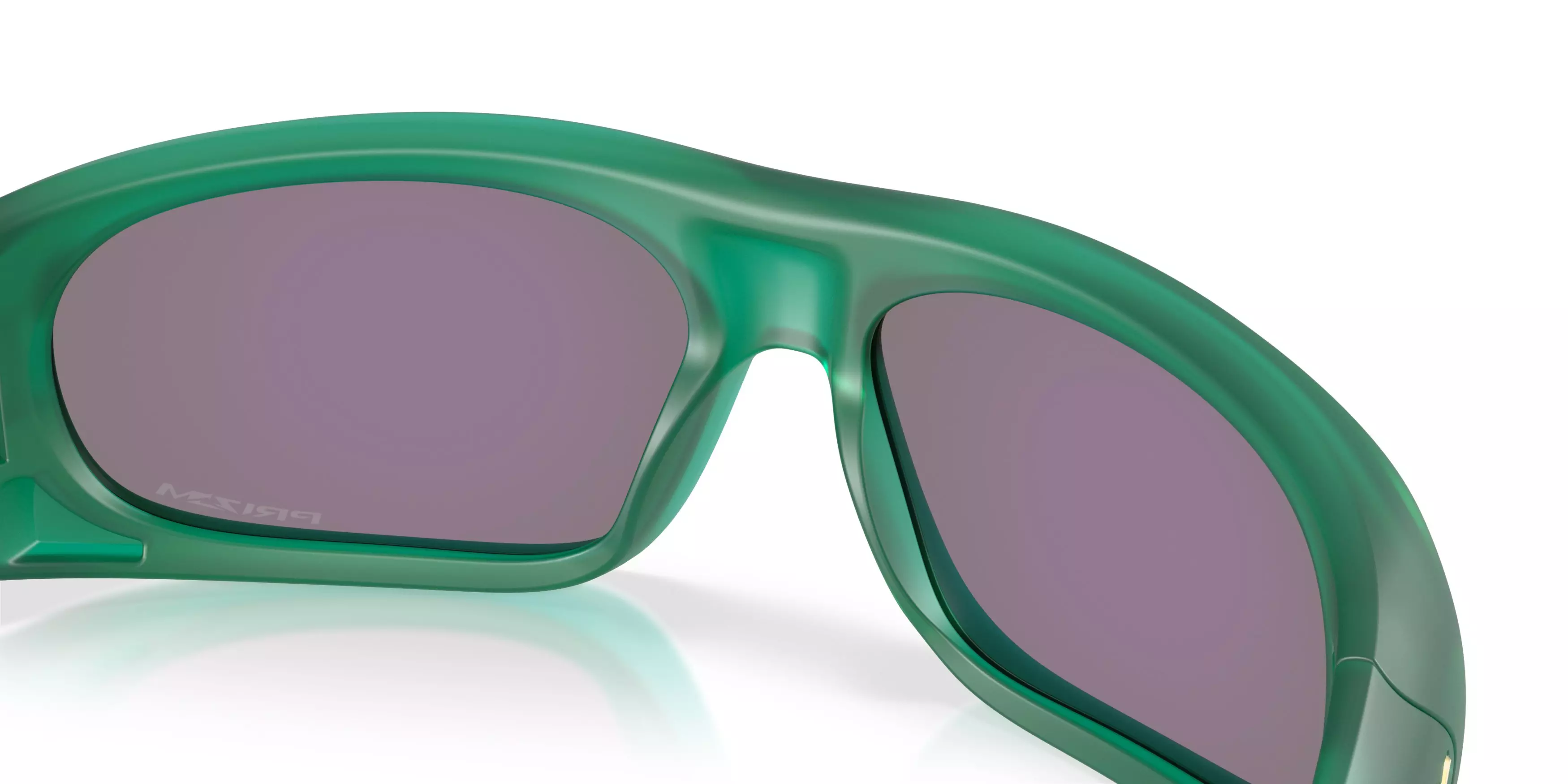 Oakley Belleville Prizm Jade Sunglasses - Transparent Viridian - GREEN