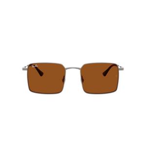Ray-Ban Idan Bio-Based Dark Brown Sunglasses &ndash; Polished Gunmetal