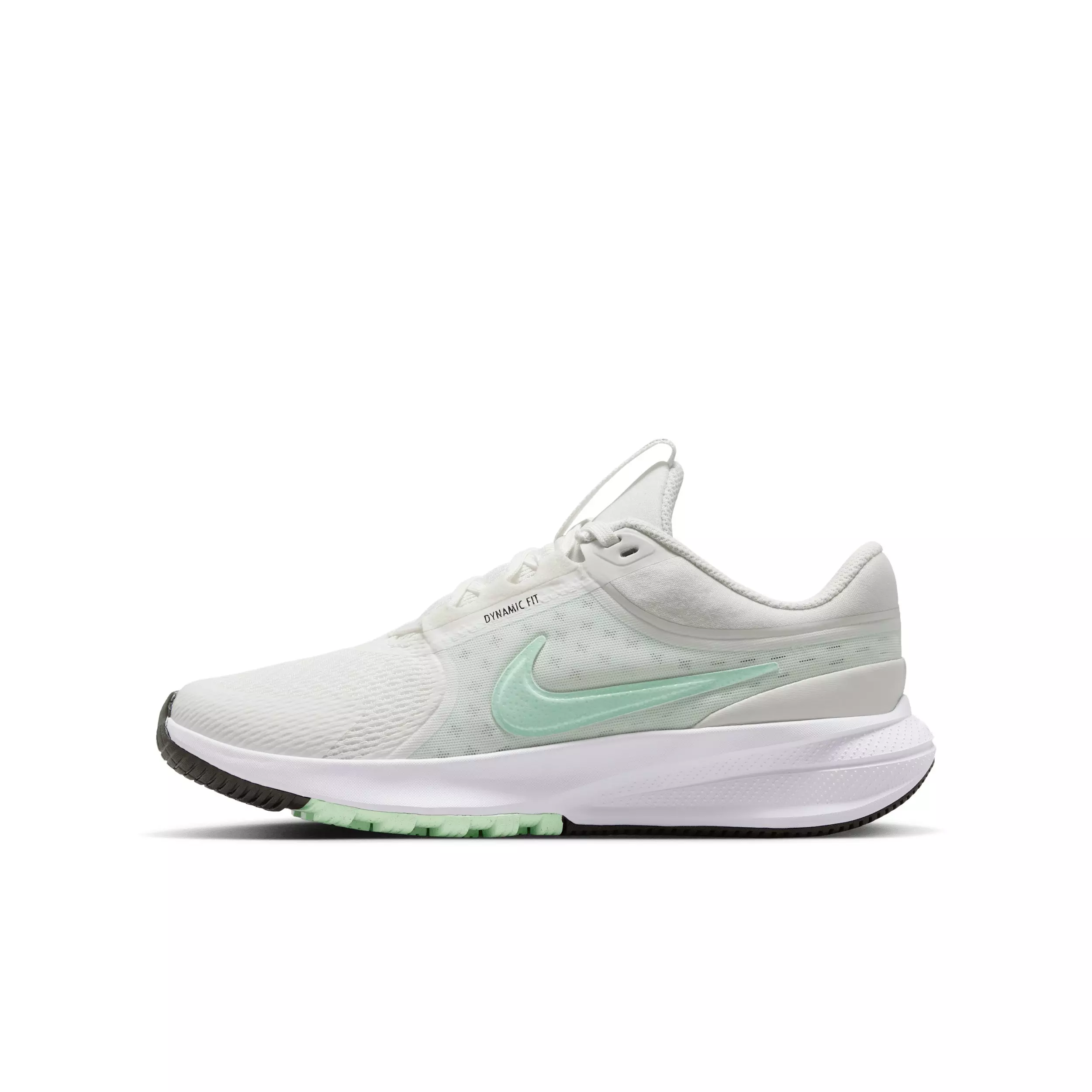 Nike Star Runner 5 "Summit White/Black/Barely Green/Arctic Green" Grade School Boys' Running Shoe - WHITE/BLACK/GREEN/GREEN