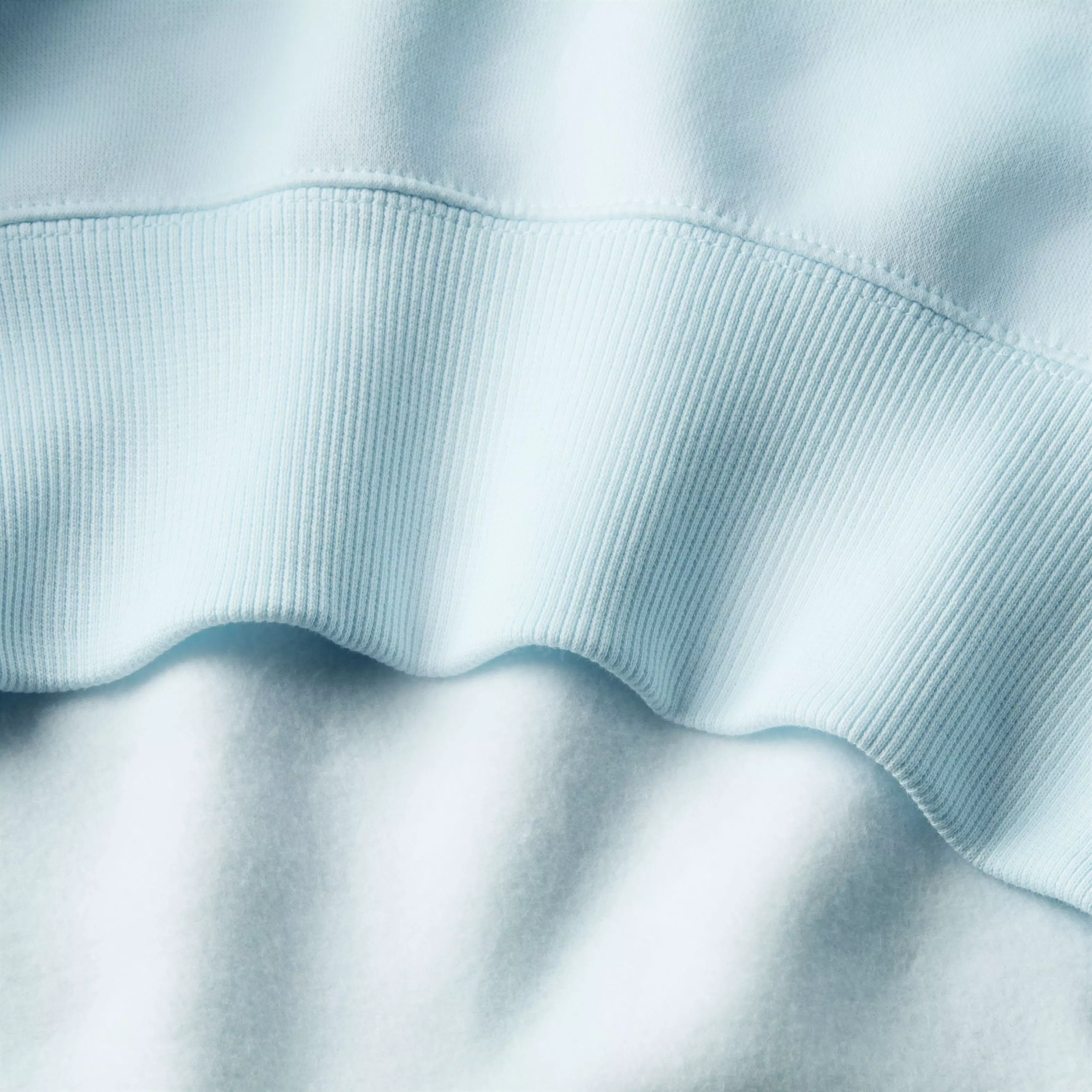 Nike Women's Sportswear Phoenix Swoosh Fleece Over-Oversized Crewneck Sweatshirt - BLUE