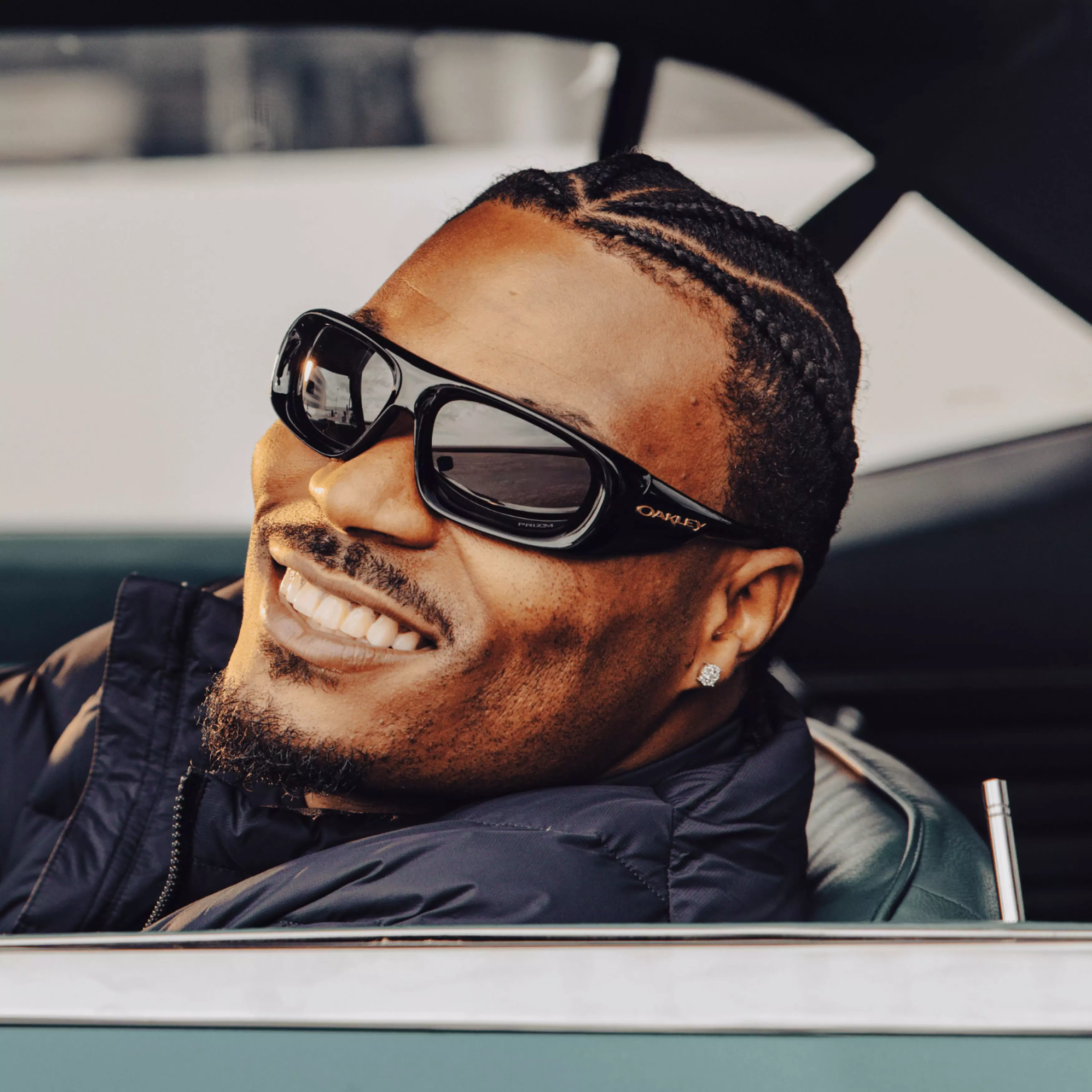 Oakley Beleville Players Collection Sunglasses - BLACK/GREY