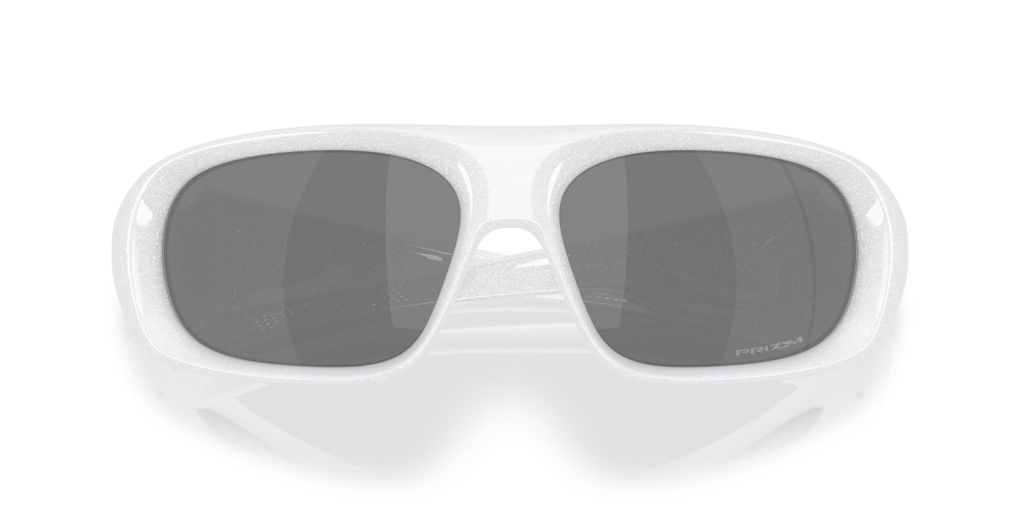 Oakley Belleville Prizm Black Sunglasses - Pearl White - WHITE/BLACK Thumbnail View 7