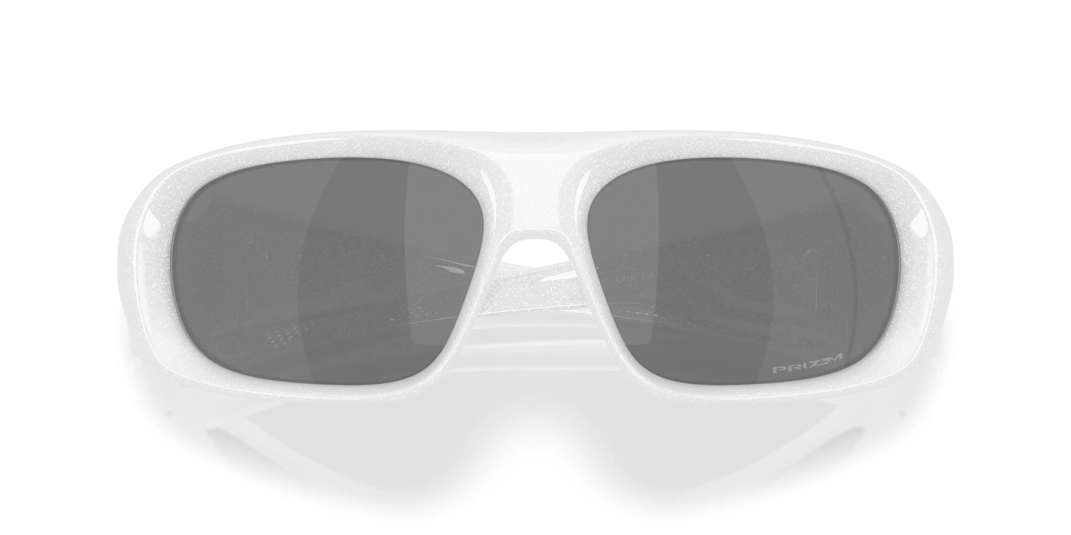 Oakley Belleville Prizm Black Sunglasses - Pearl White - WHITE/BLACK
