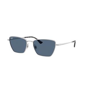 Ray-Ban Drea Bio-Based Dark Blue Sunglasses &ndash; Polished Silver