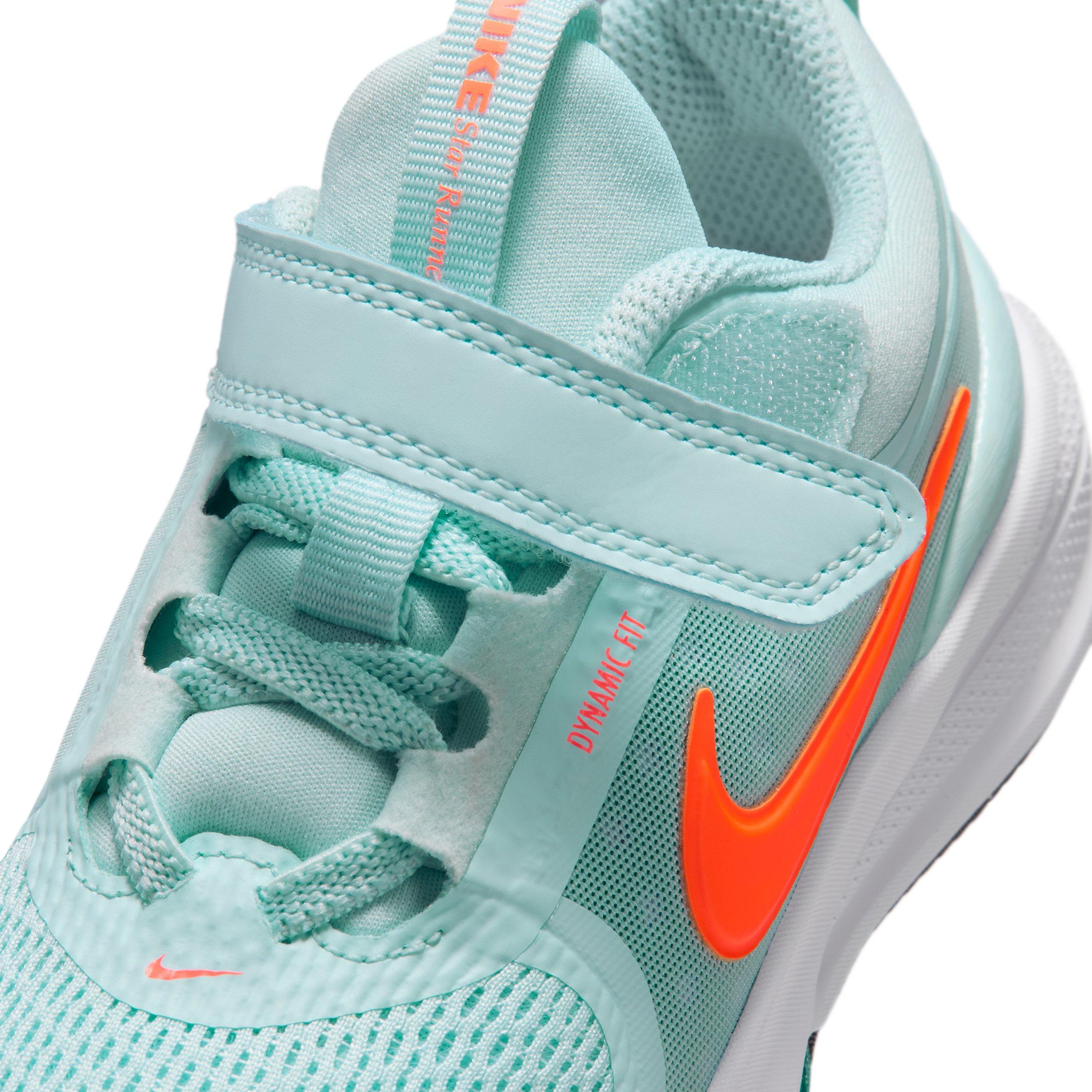 Nike Star Runner 5 "Glacier Blue/Energy/Black/Total Orange" Preschool Boys' Running Shoe - BLUE/ENERGY/BLACK/ORANGE