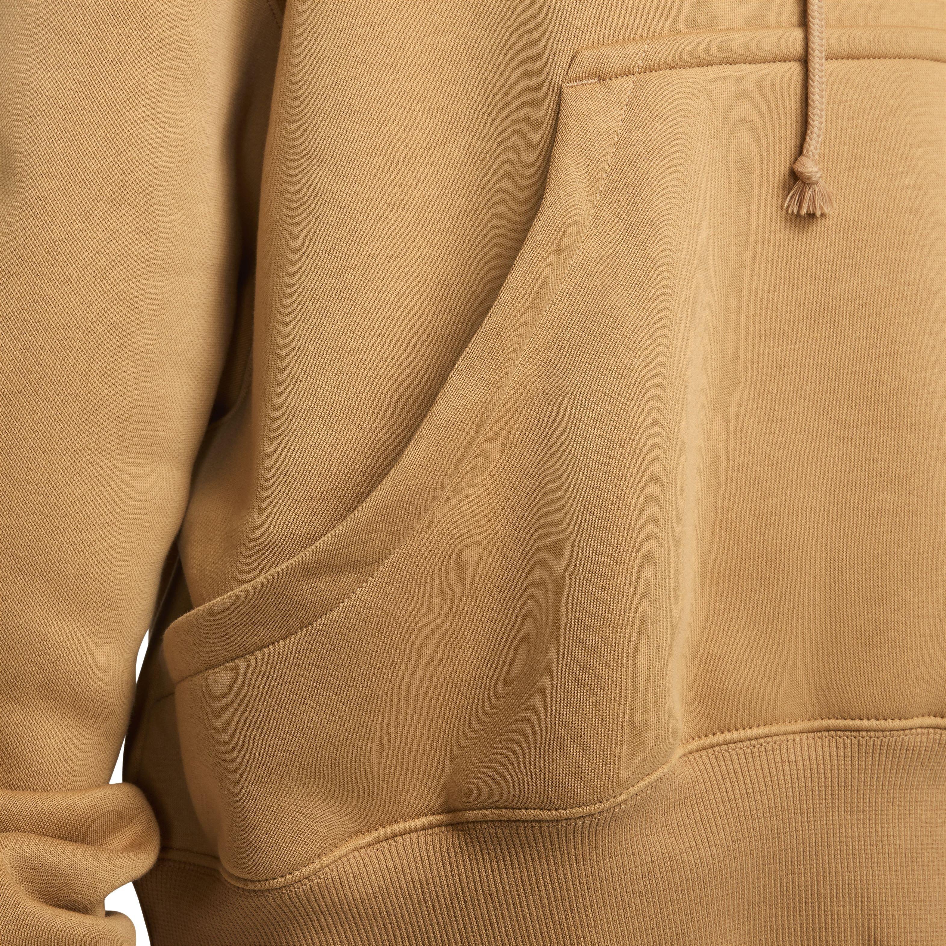 Nike Women's Sportswear Phoenix Fleece Over-Oversized Pullover Hoodie - BROWN Thumbnail View 6