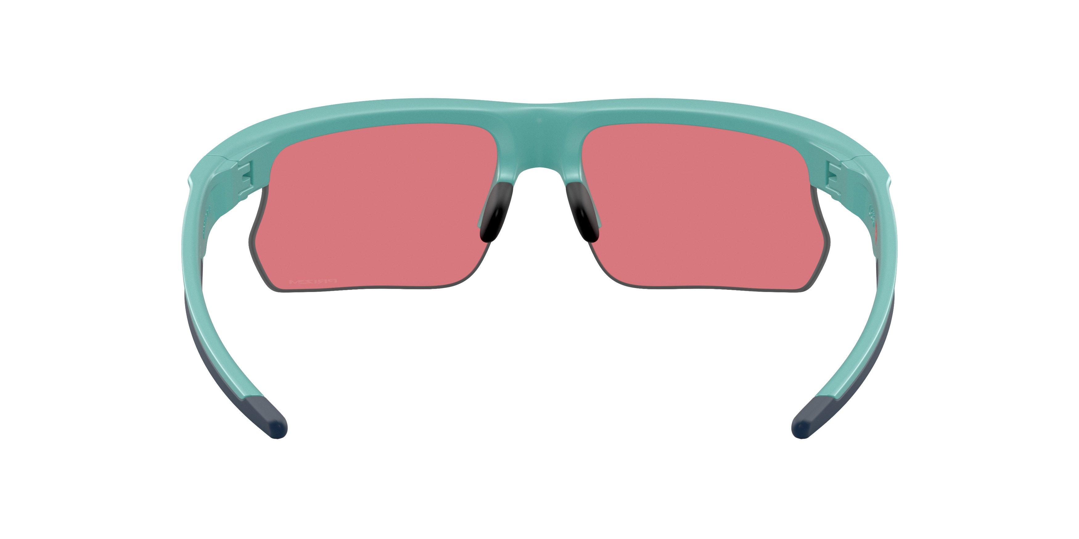 Oakley BiSphaera Prizm Trail Torch Sunglasses - Matte Pacific - BLUE/RED Thumbnail View 2