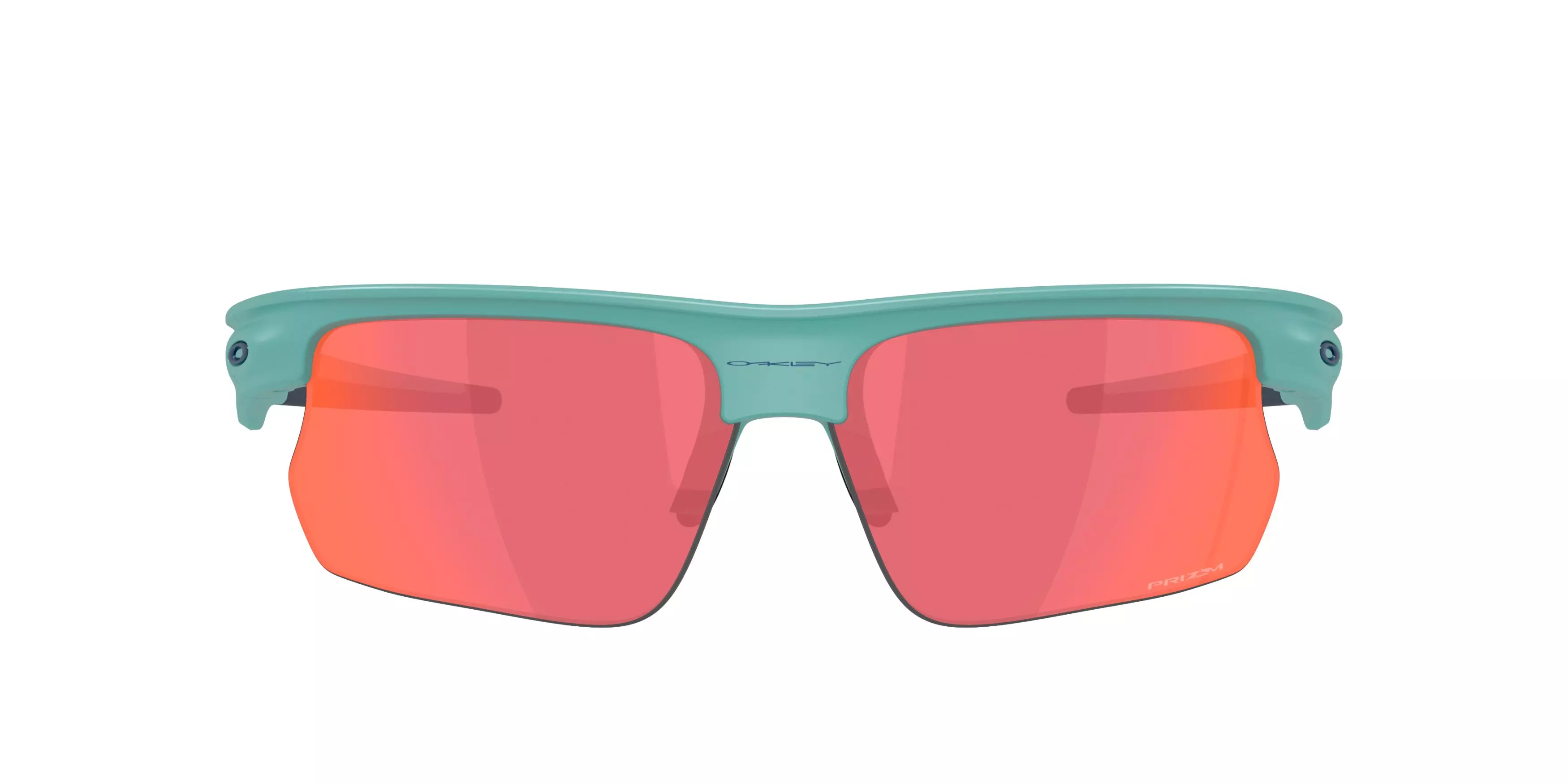 Oakley BiSphaera Prizm Trail Torch Sunglasses - Matte Pacific - BLUE/RED