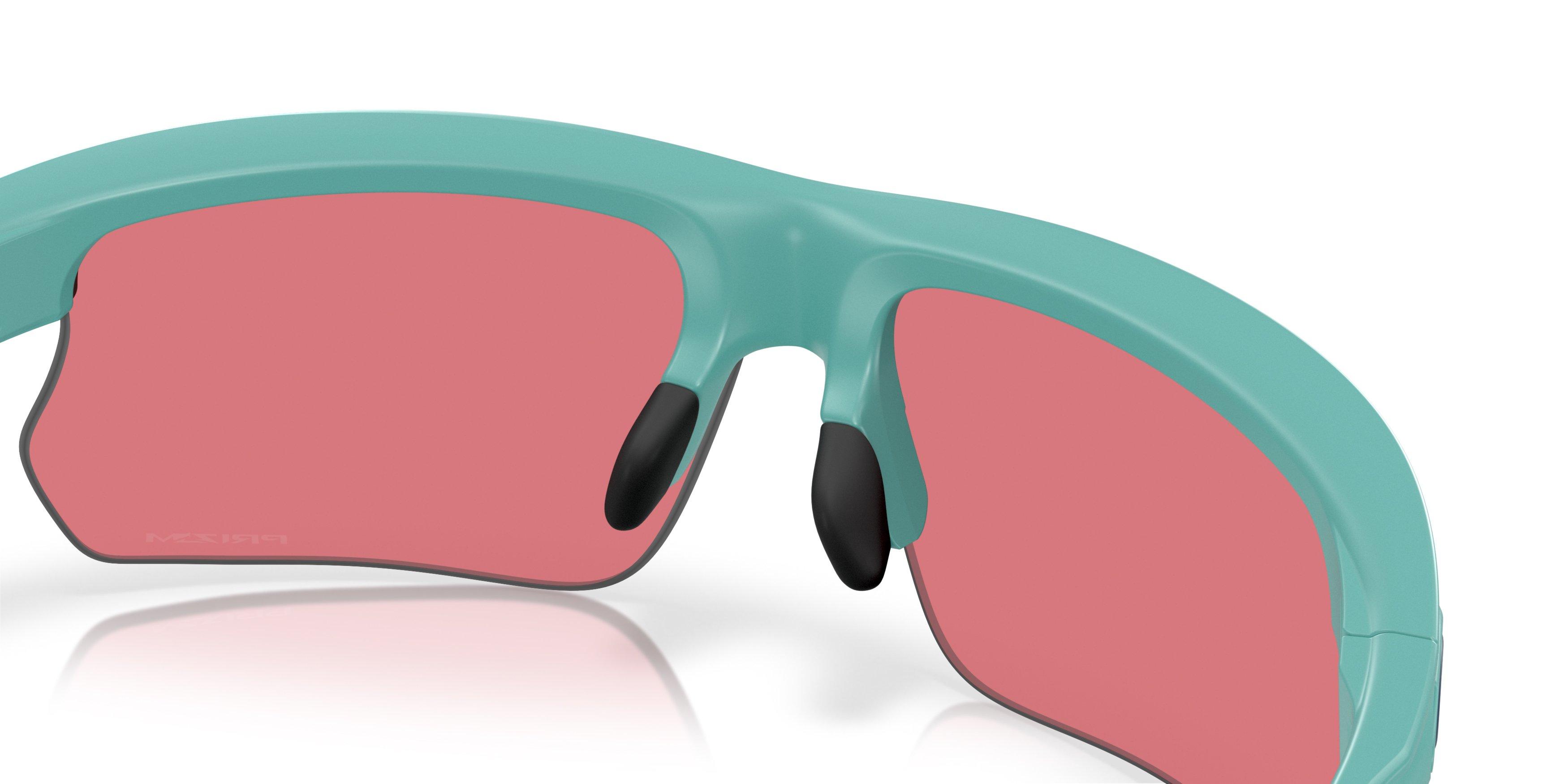 Oakley BiSphaera Prizm Trail Torch Sunglasses - Matte Pacific - BLUE/RED Thumbnail View 6