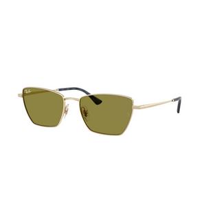 Ray-Ban Drea Bio-Based Green Sunglasses &ndash; Polished Pale Gold