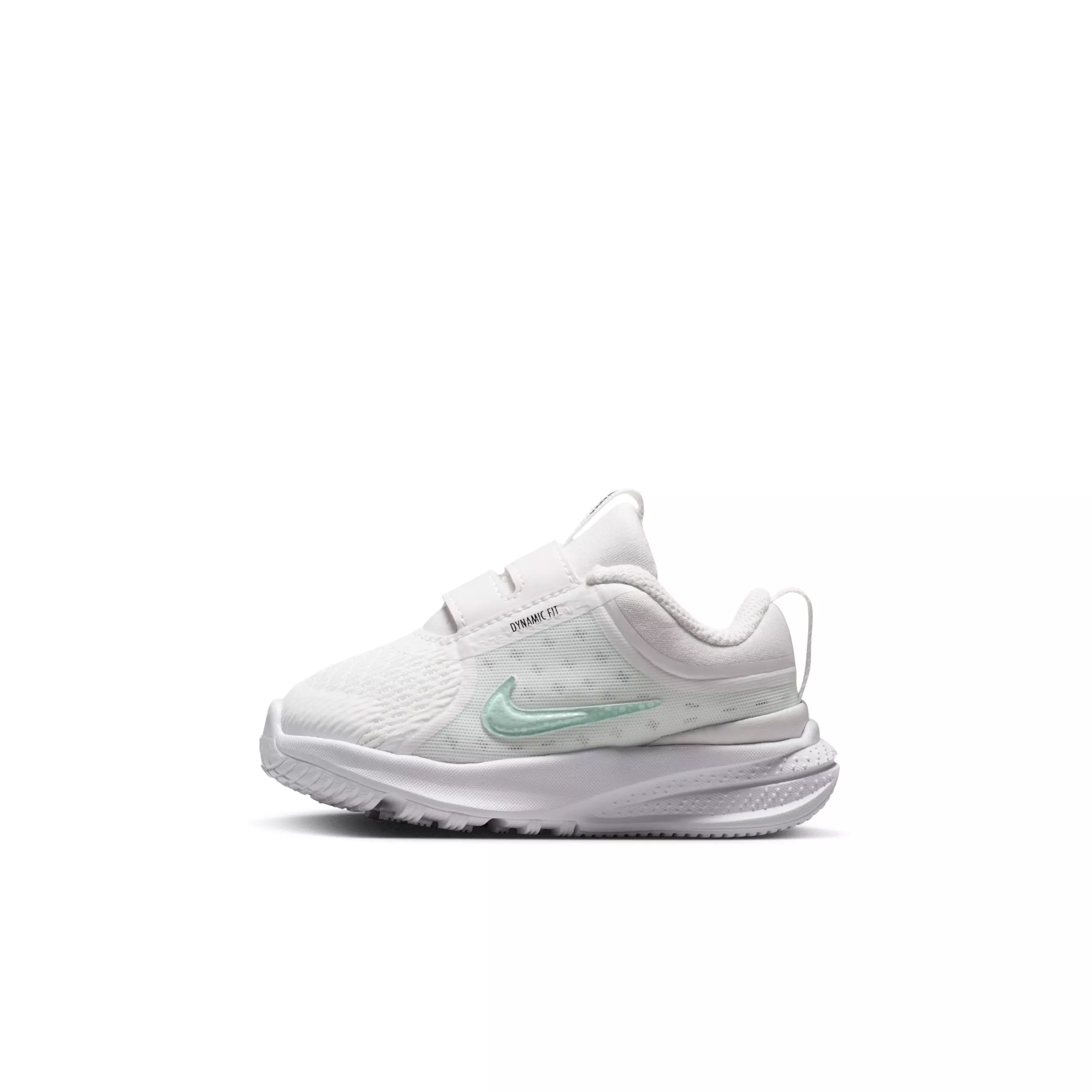 Nike Star Runner 5 "Summit White/Black/Barely Green/Arctic Green" Infant Boys' Running Shoe - WHITE/BLACK/GREEN/GREEN