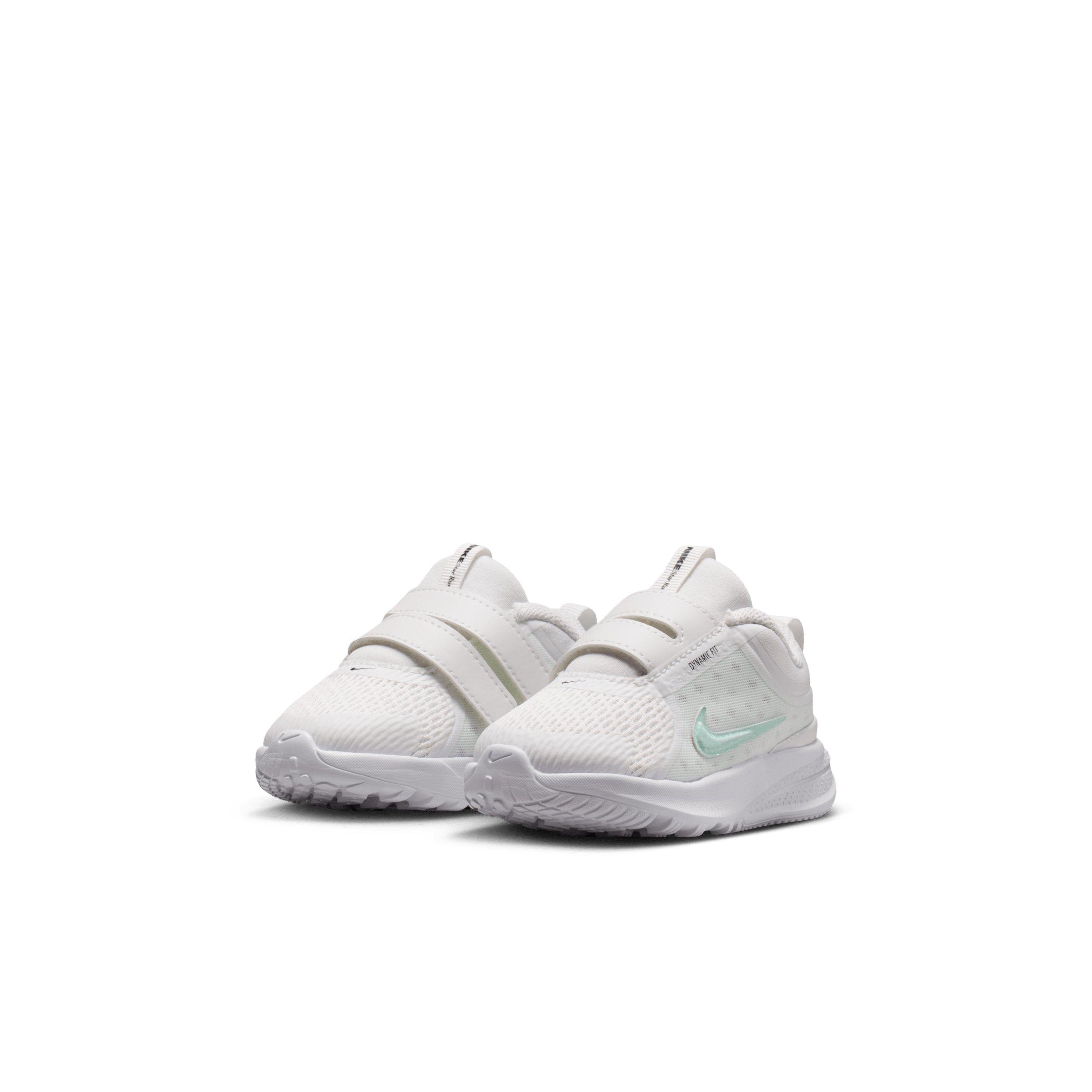 Nike Star Runner 5 "Summit White/Black/Barely Green/Arctic Green" Infant Boys' Running Shoe - WHITE/BLACK/GREEN/GREEN