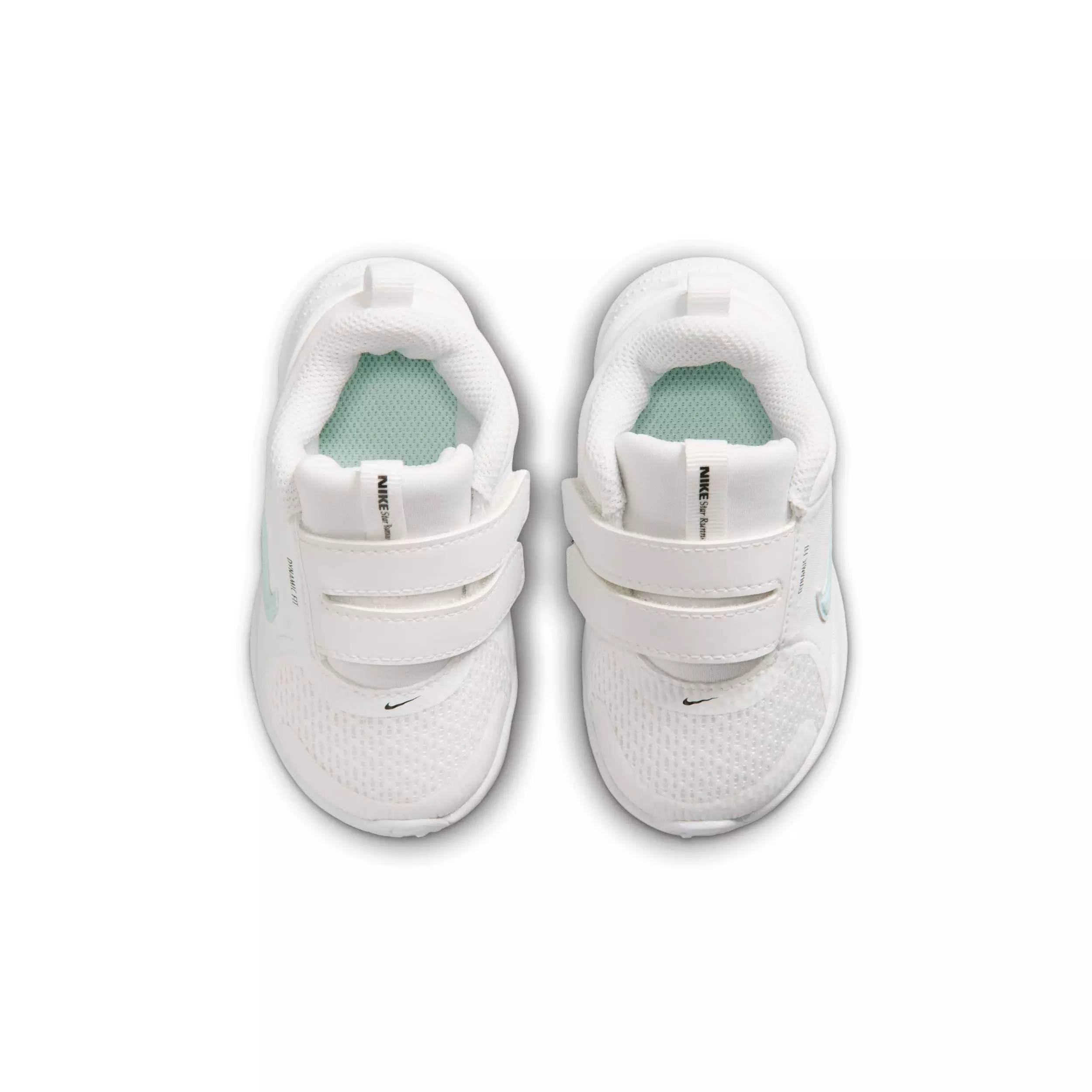 Nike Star Runner 5 "Summit White/Black/Barely Green/Arctic Green" Infant Boys' Running Shoe - WHITE/BLACK/GREEN/GREEN