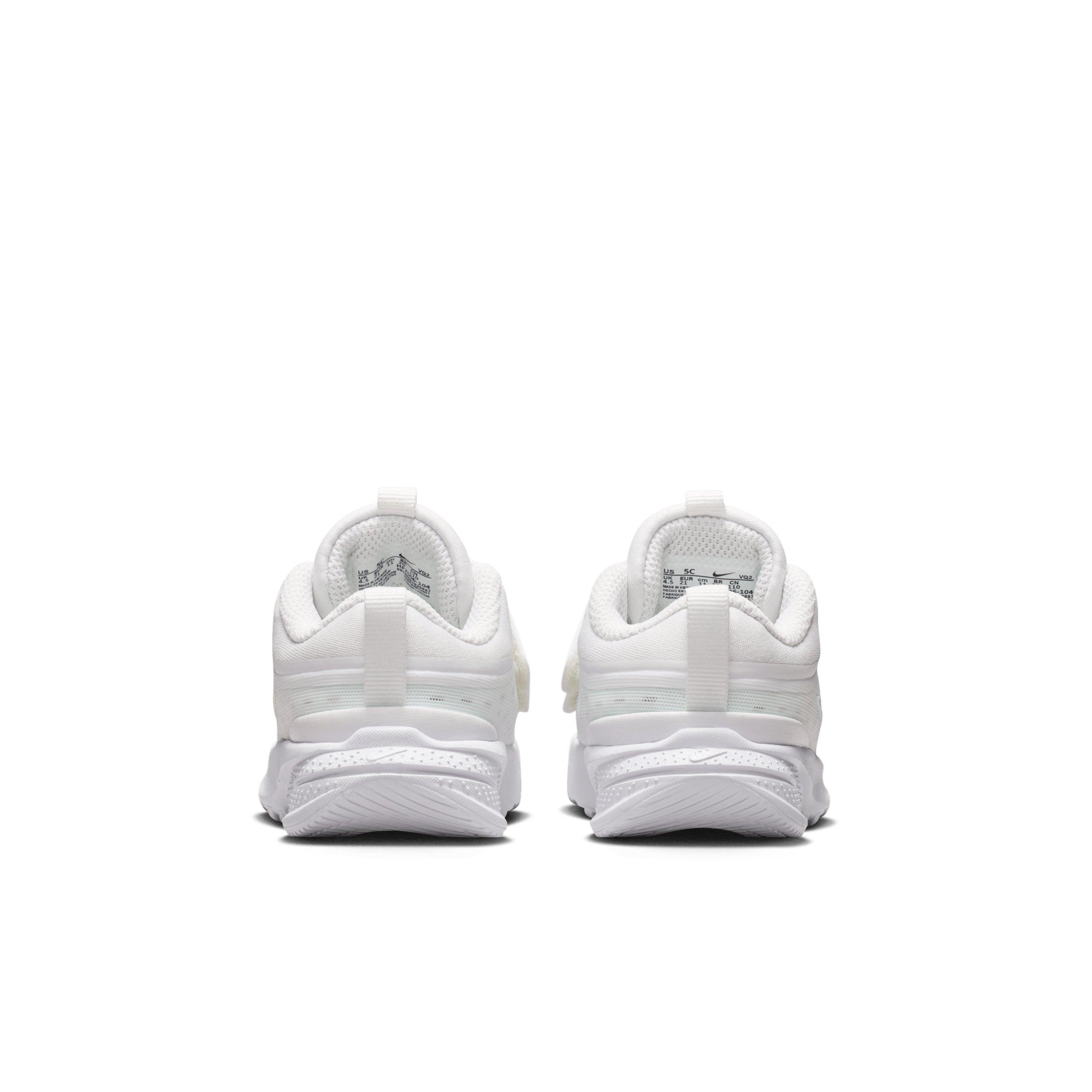 Nike Star Runner 5 "Summit White/Black/Barely Green/Arctic Green" Infant Boys' Running Shoe - WHITE/BLACK/GREEN/GREEN