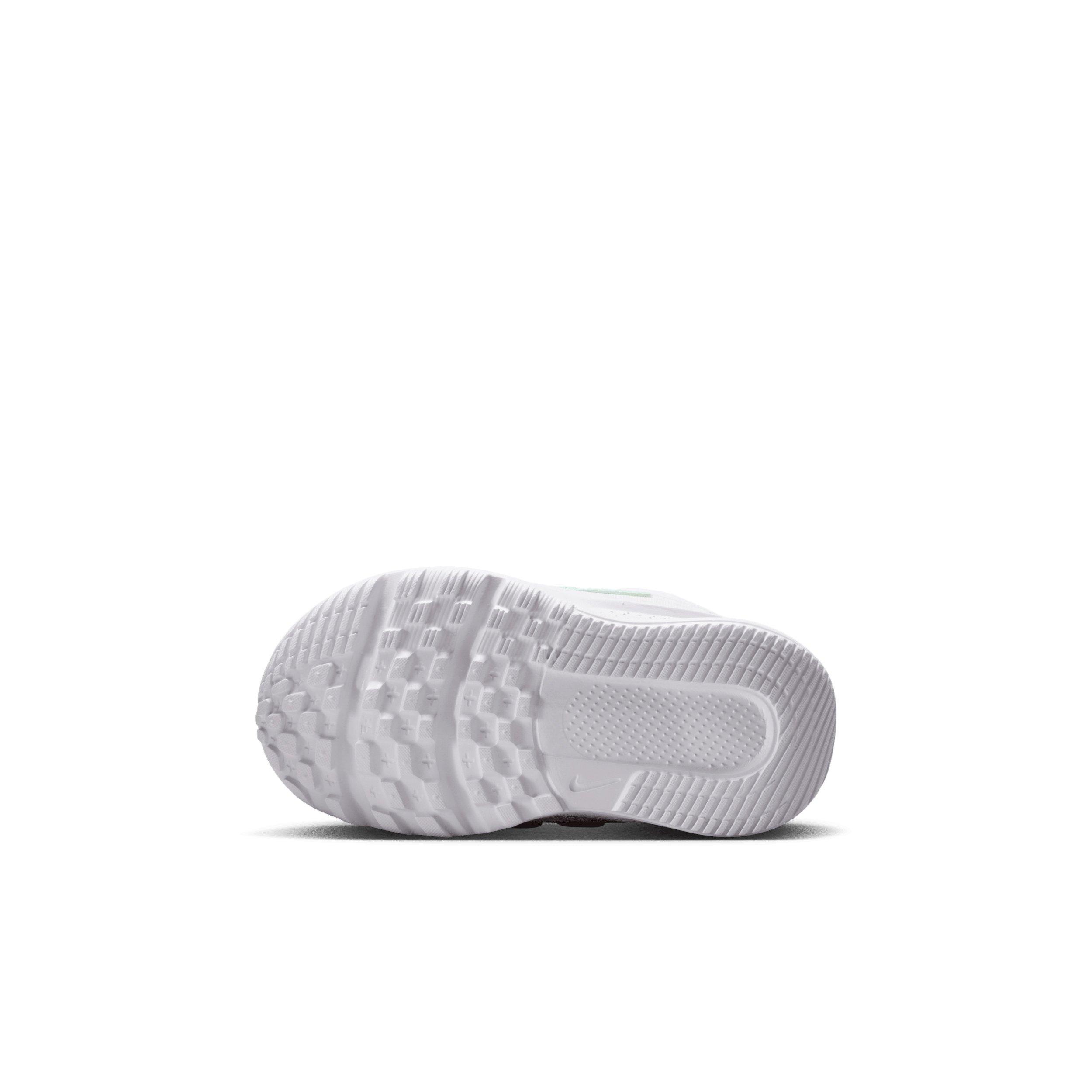 Nike Star Runner 5 "Summit White/Black/Barely Green/Arctic Green" Infant Boys' Running Shoe - WHITE/BLACK/GREEN/GREEN