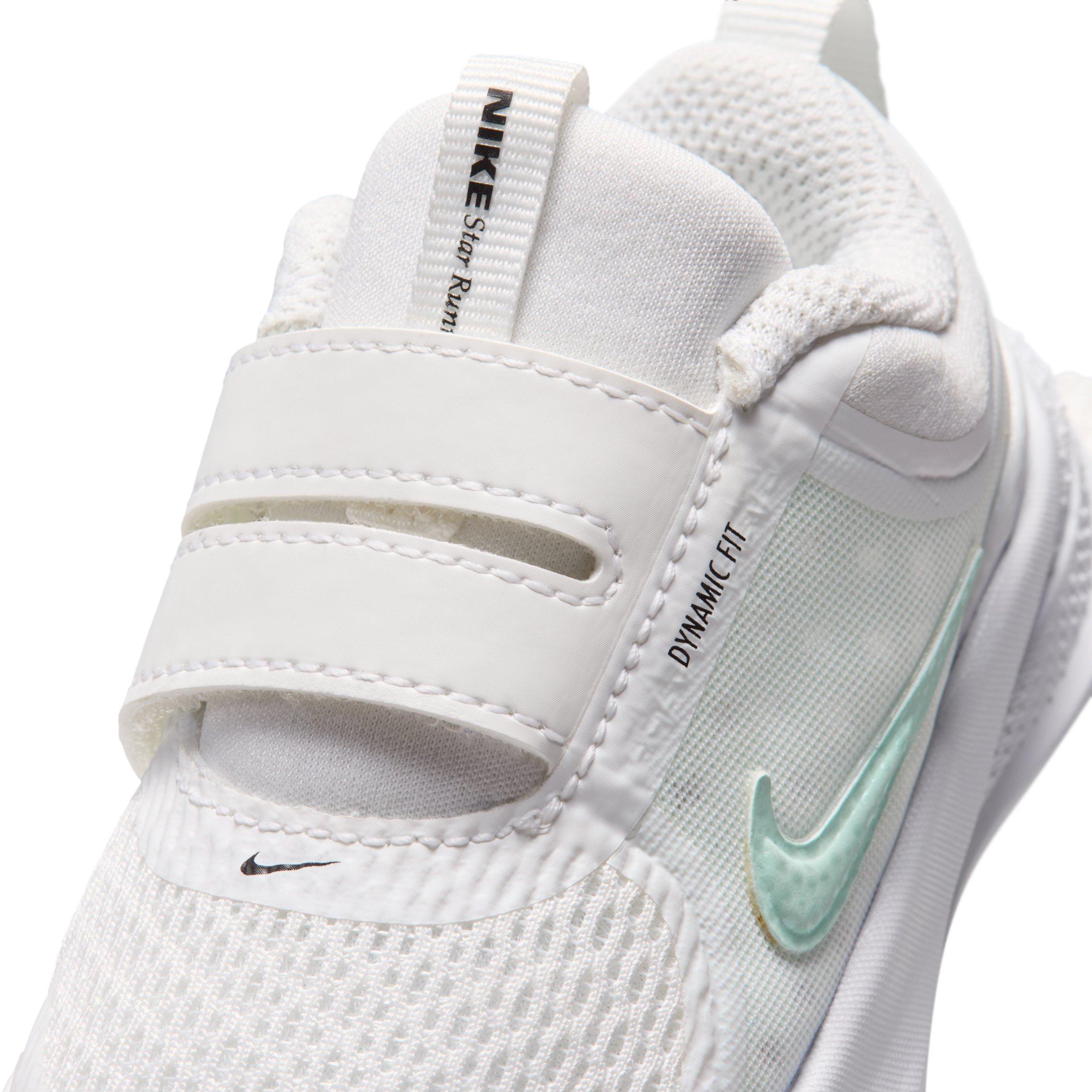 Nike Star Runner 5 "Summit White/Black/Barely Green/Arctic Green" Infant Boys' Running Shoe - WHITE/BLACK/GREEN/GREEN