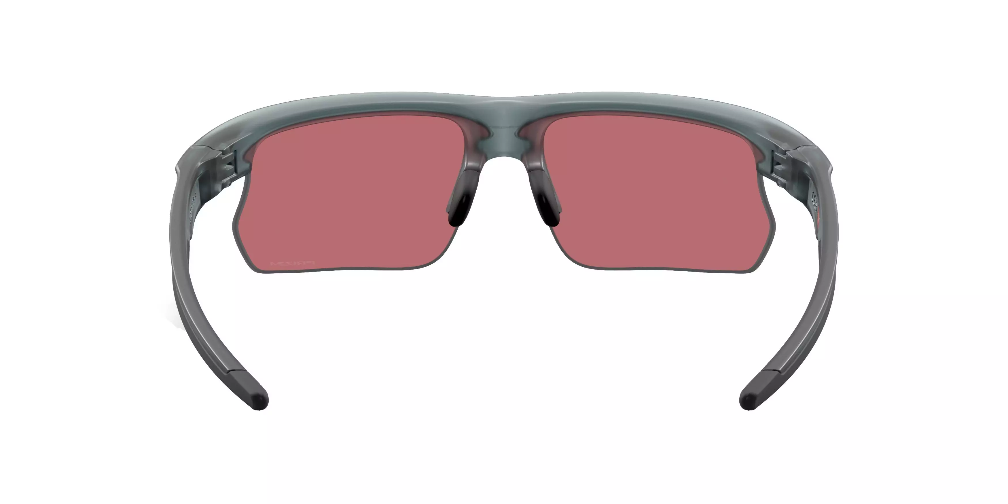 Oakley BiSphaera Prizm Dark Golf Sunglasses - Matte Grey - GREY/RED