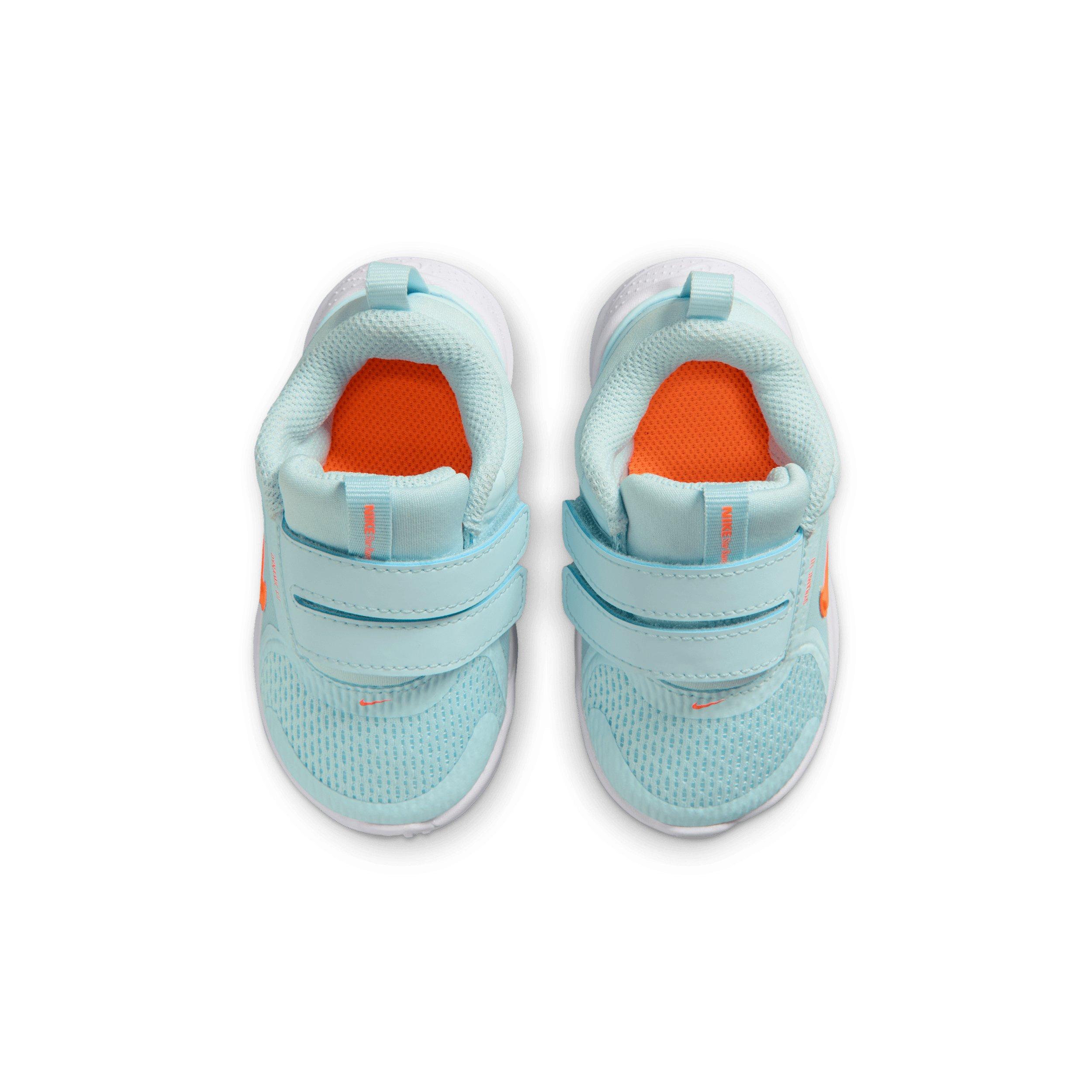 Nike Star Runner 5 "Glacier Blue/Energy/Black/Total Orange" Infant Boys' Running Shoe - BLUE/ENERGY/BLACK/ORANGE