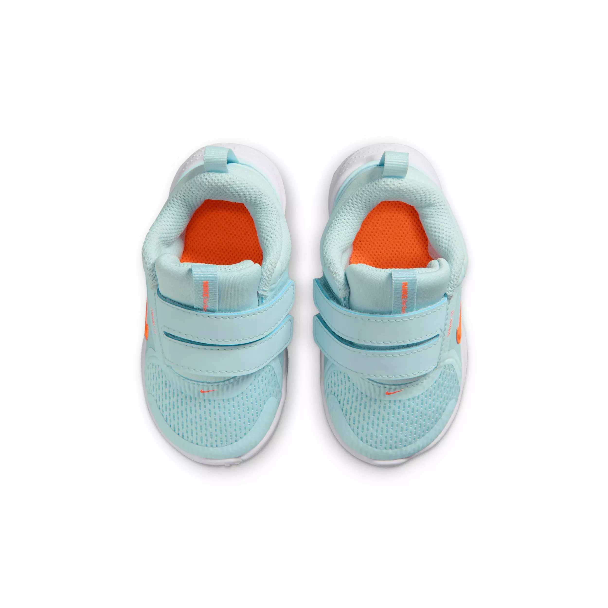 Nike Star Runner 5 "Glacier Blue/Energy/Black/Total Orange" Infant Boys' Running Shoe - BLUE/ENERGY/BLACK/ORANGE