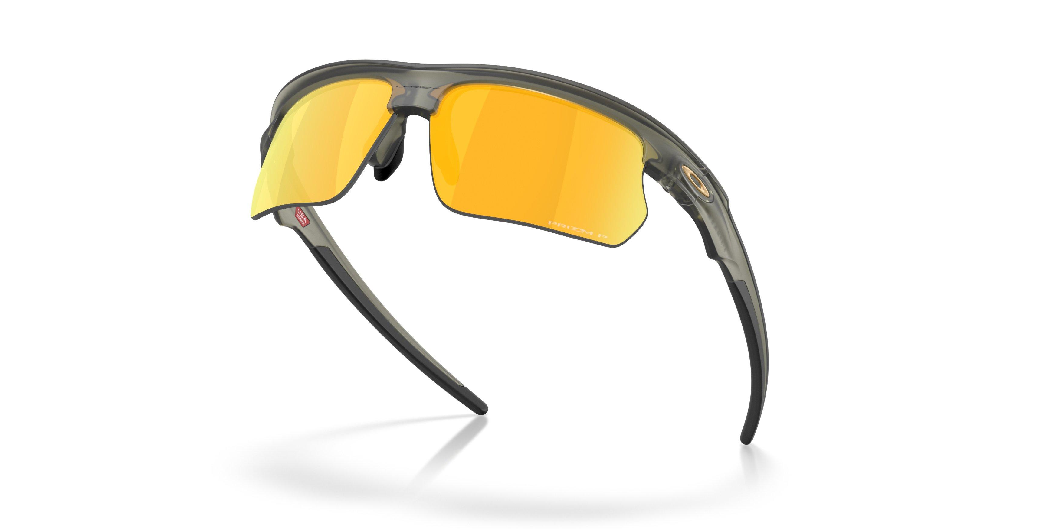 Oakley BiSphaera Prizm 24K Polarized Sunglasses - Matte Olive Ink - GREEN/GOLD Thumbnail View 4