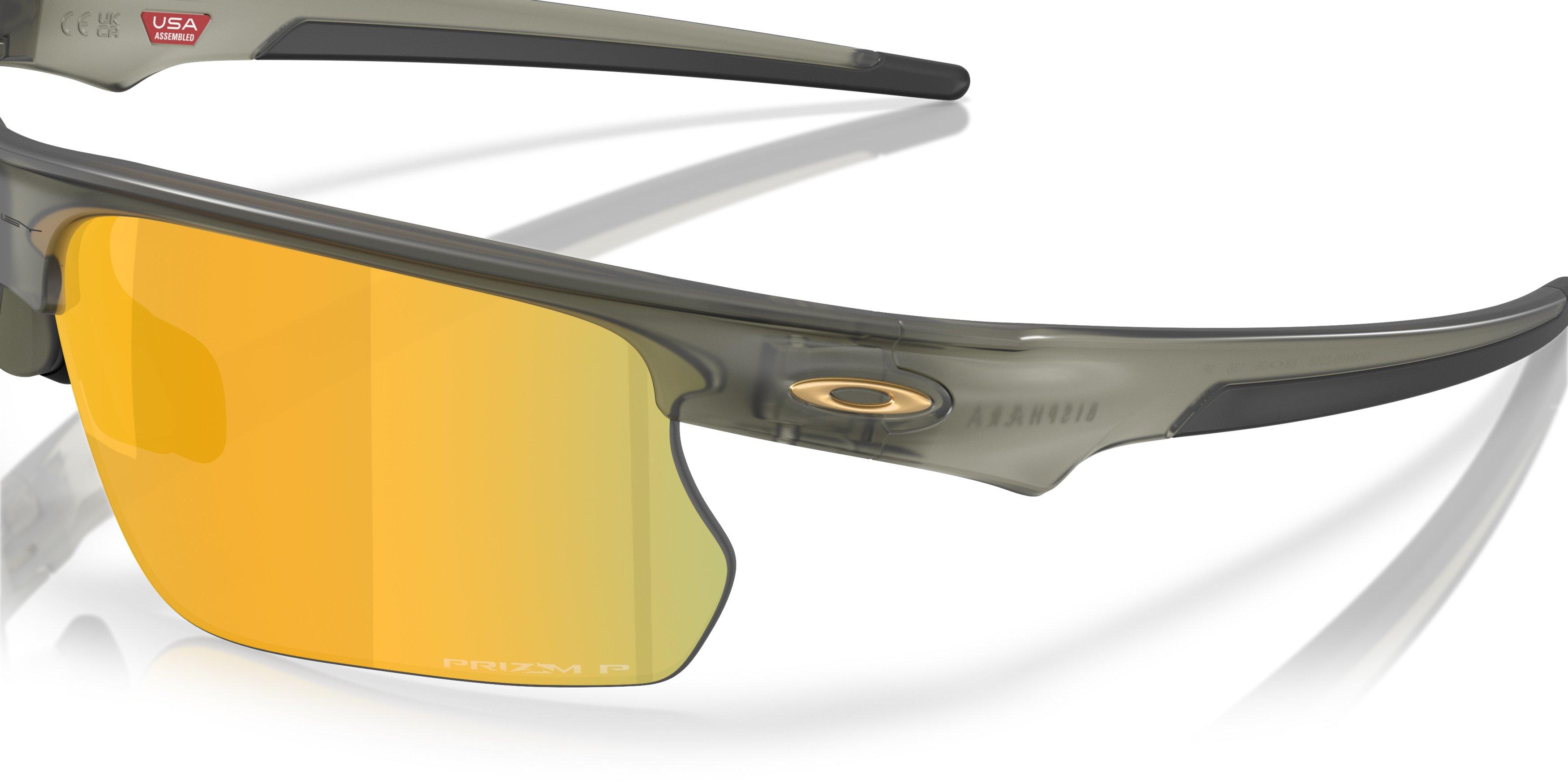 Oakley BiSphaera Prizm 24K Polarized Sunglasses - Matte Olive Ink - GREEN/GOLD Thumbnail View 5