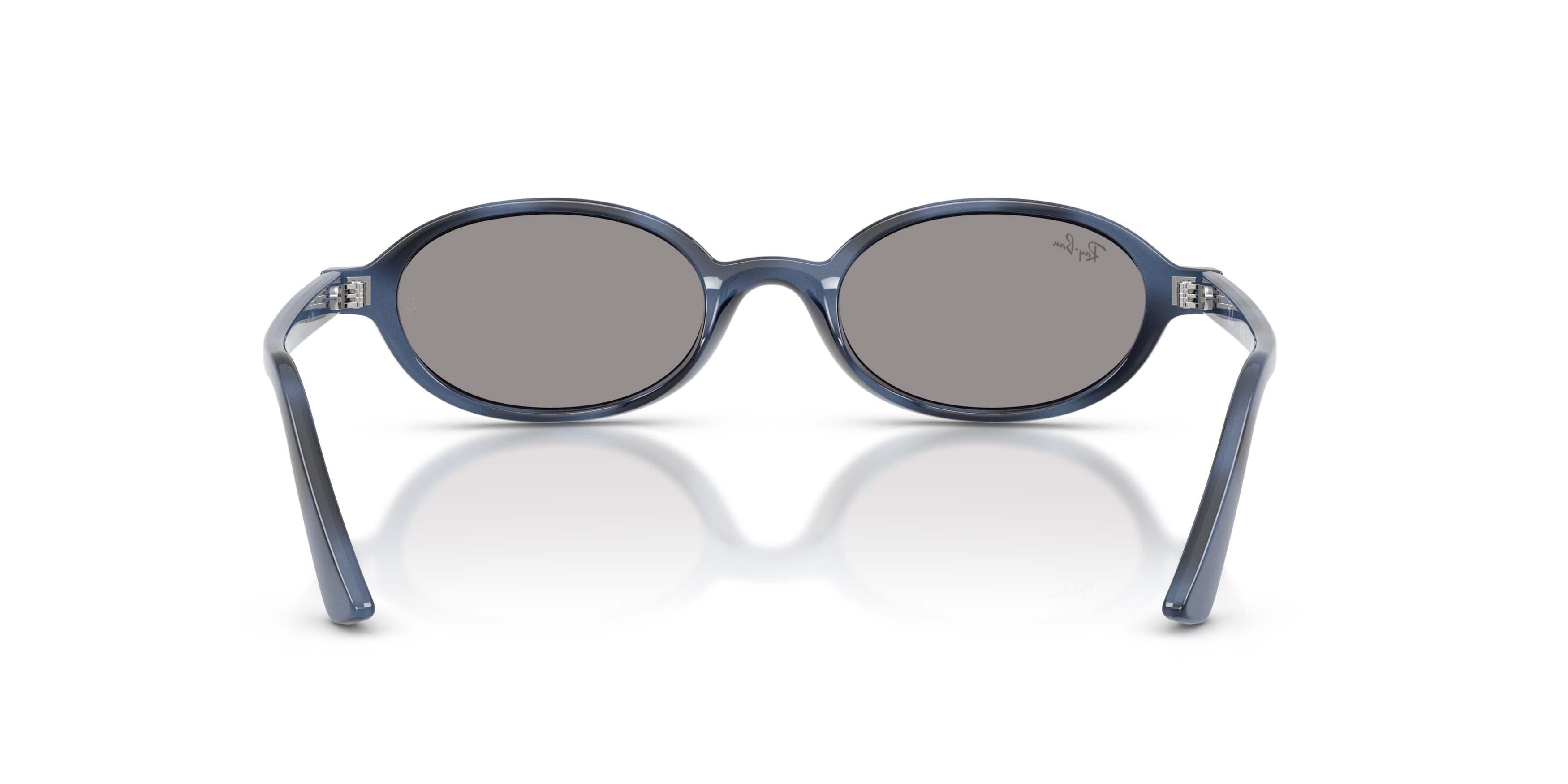 Ray-Ban Khal Bio-Based Grey Sunglasses &ndash; Havana Blue - GREY Thumbnail View 4
